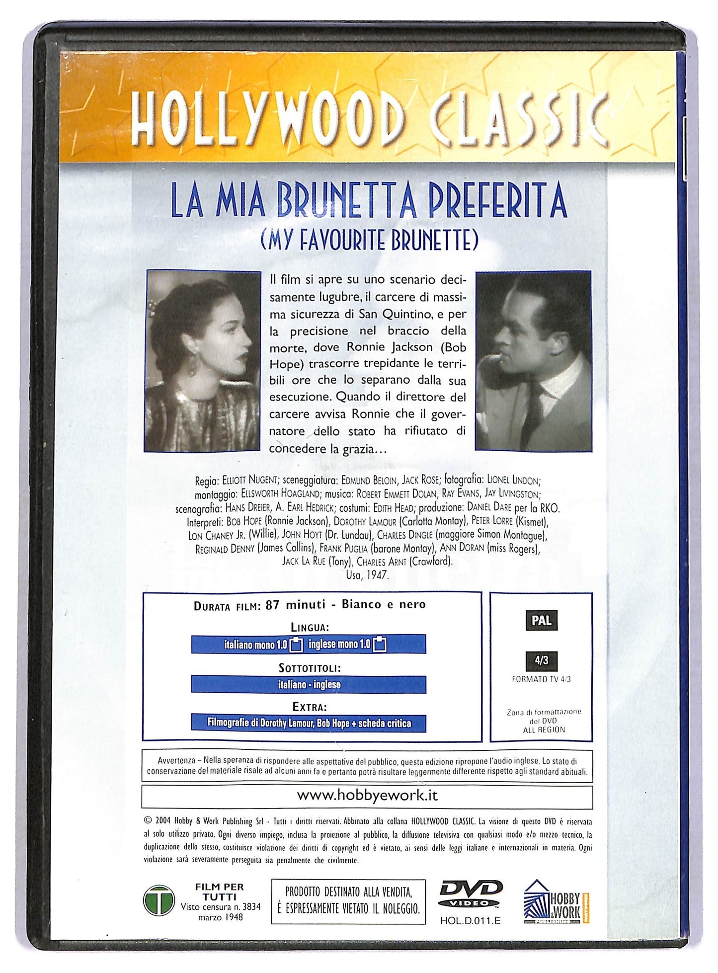 EBOND La Mia Brunetta Preferita DVD Editoriale D780856