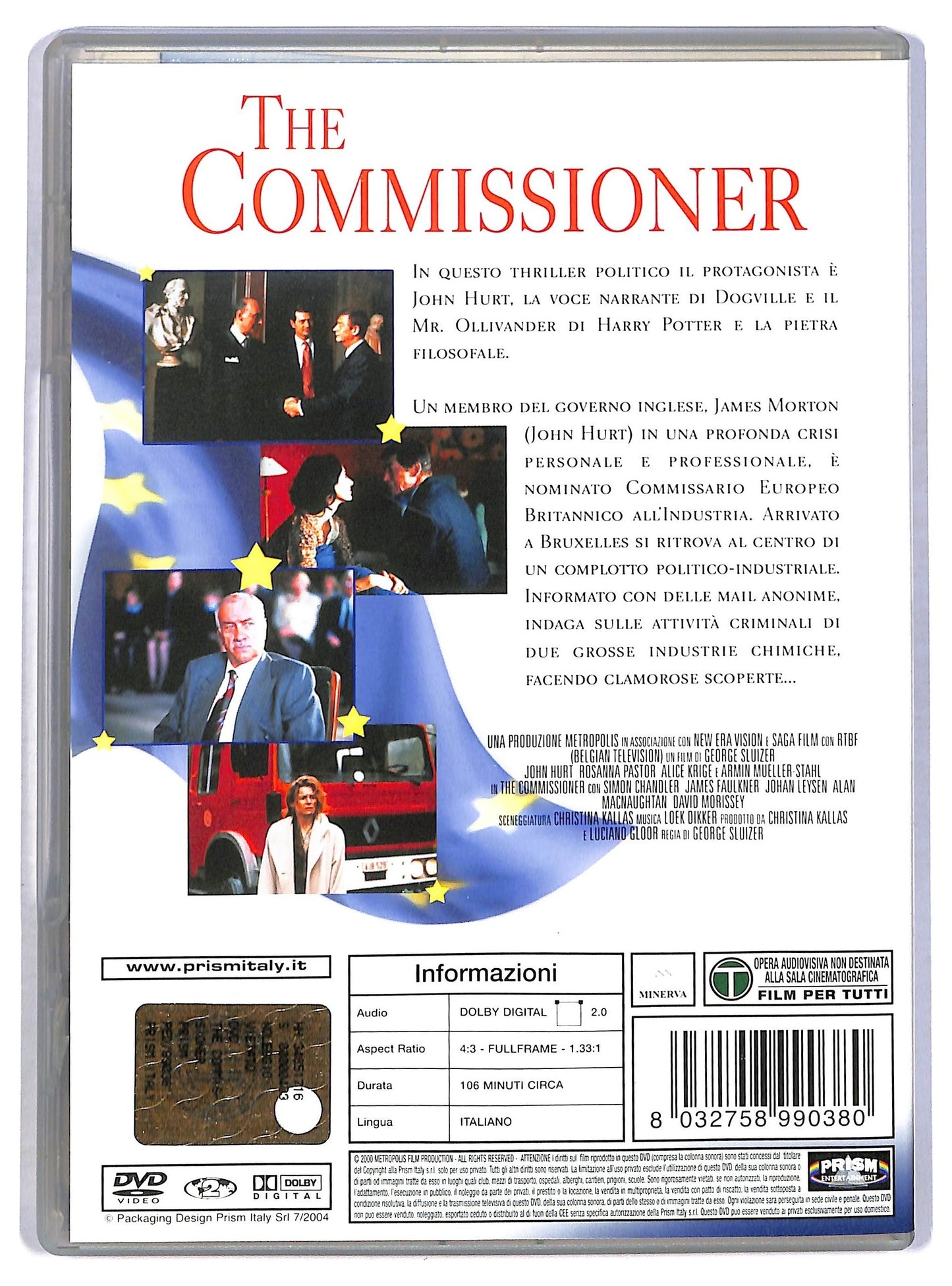 EBOND Commissioner DVD D780916