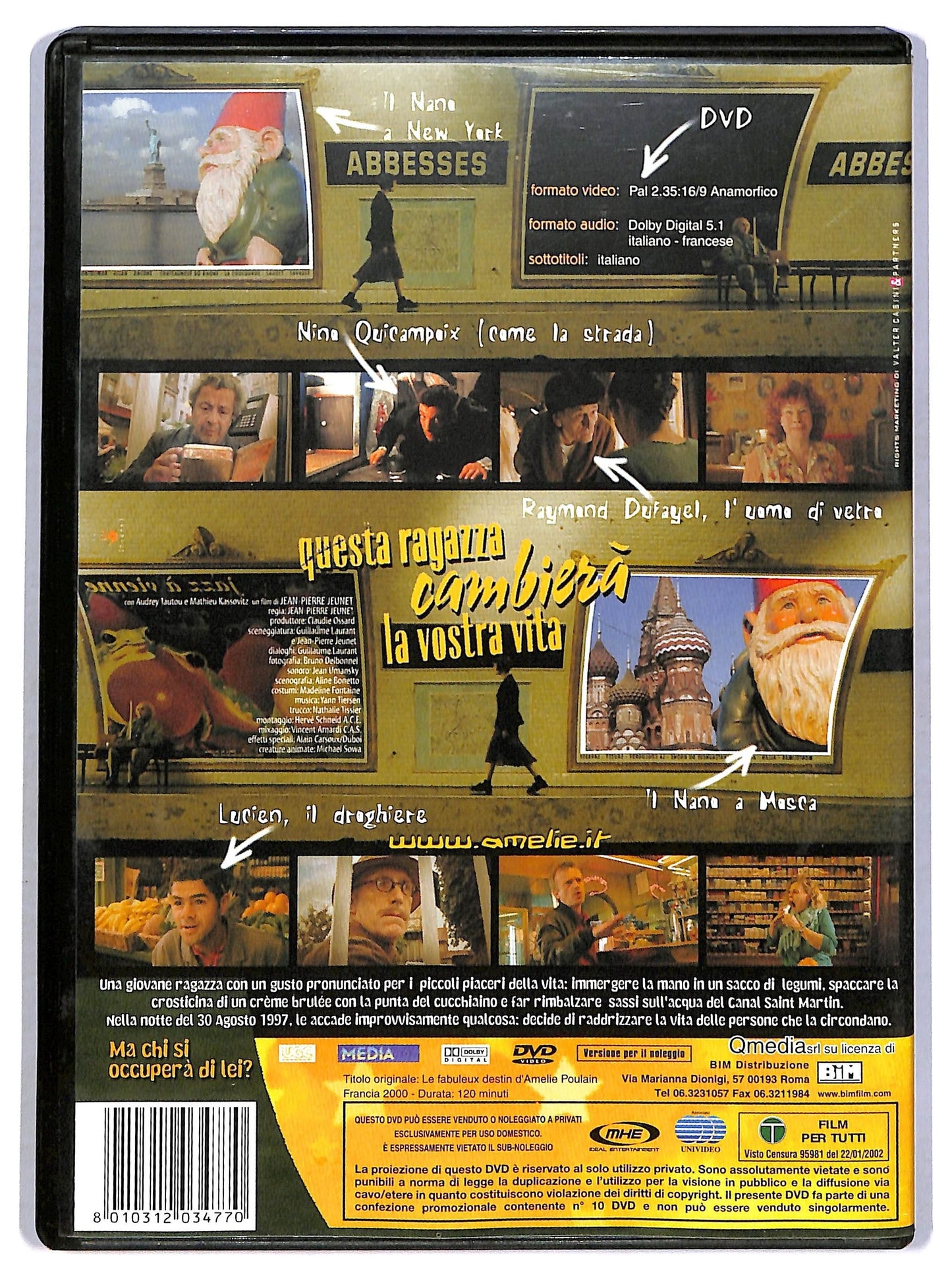 EBOND Il favoloso mondo di Amelie DVD D780941