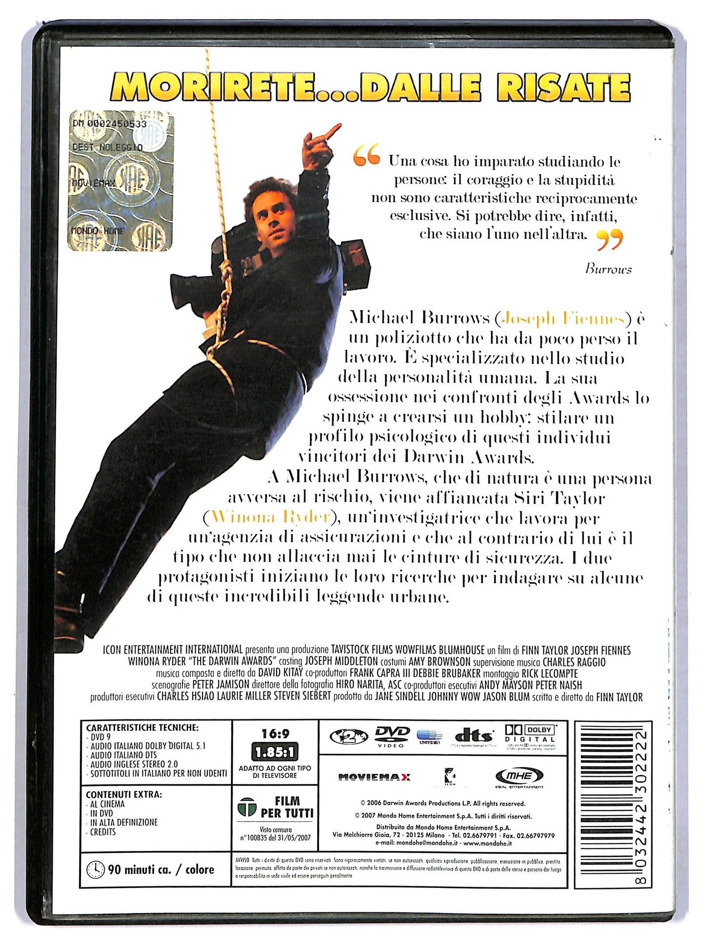 EBOND The Darwin Awards - Suicidi accidentali per menti NOLEGGIO DVD D780943