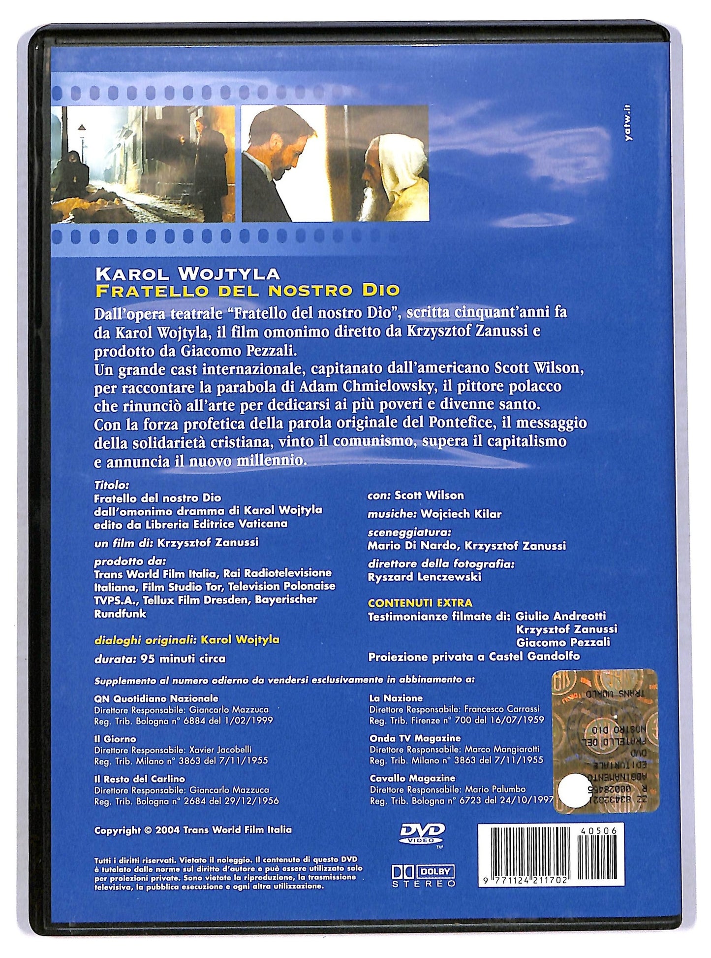 EBOND Fratello del nostro Dio EDITORIALE DVD D780962