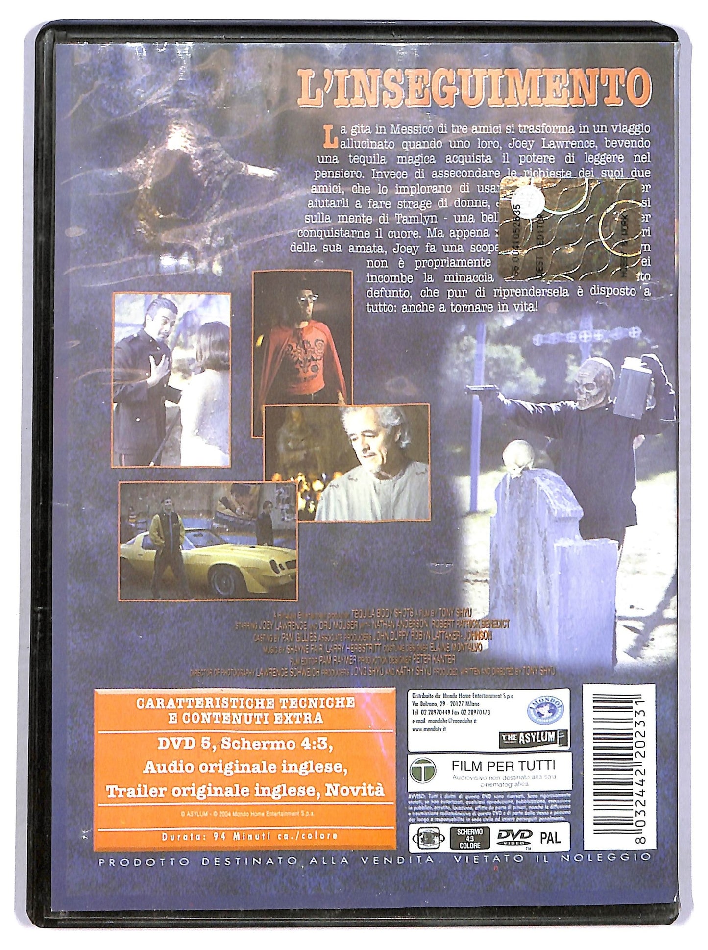 EBOND L'Inseguimento DVD D781023