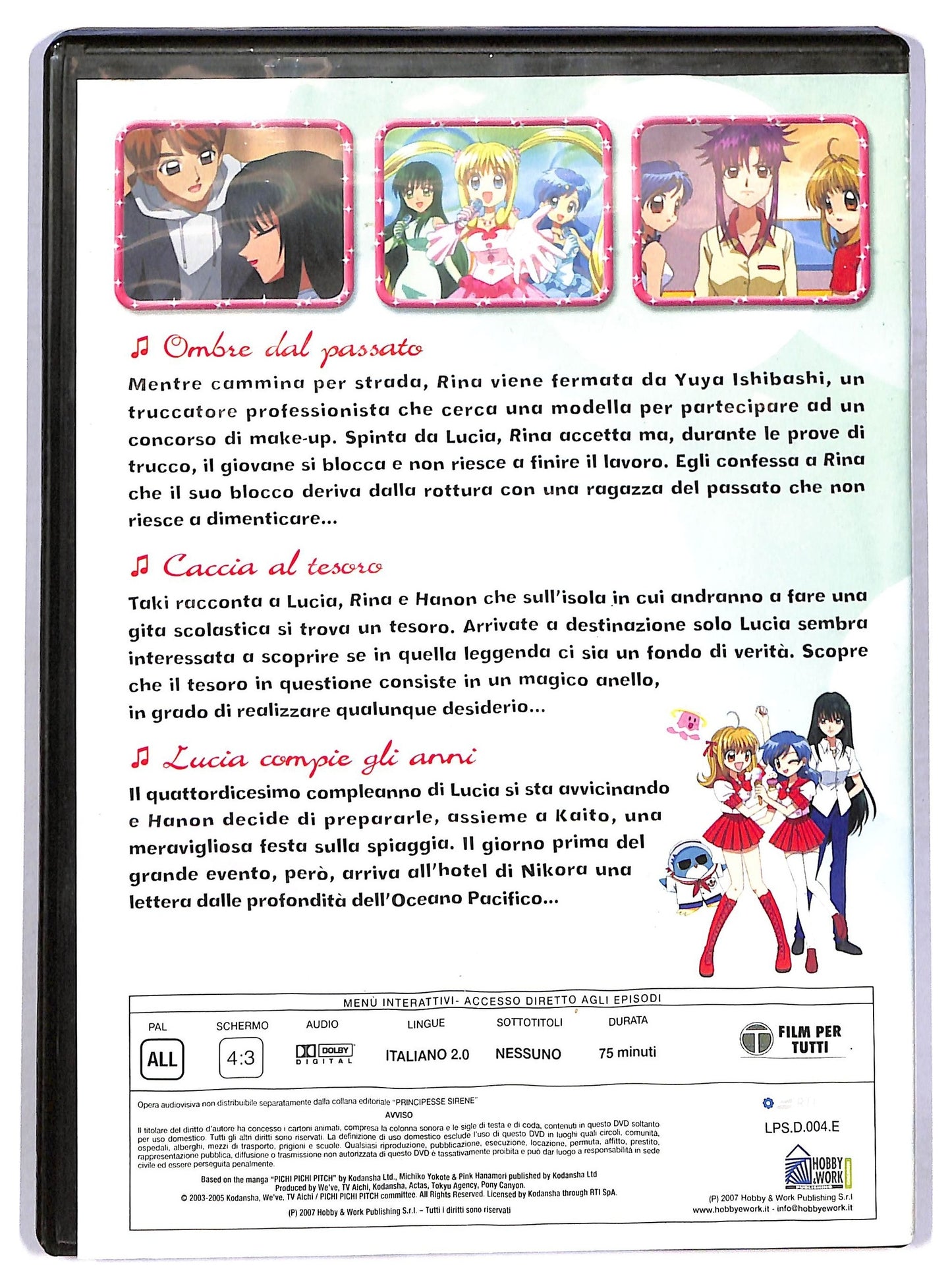 EBOND Mermaid melody volume 4 EDITORIALE DVD D781026