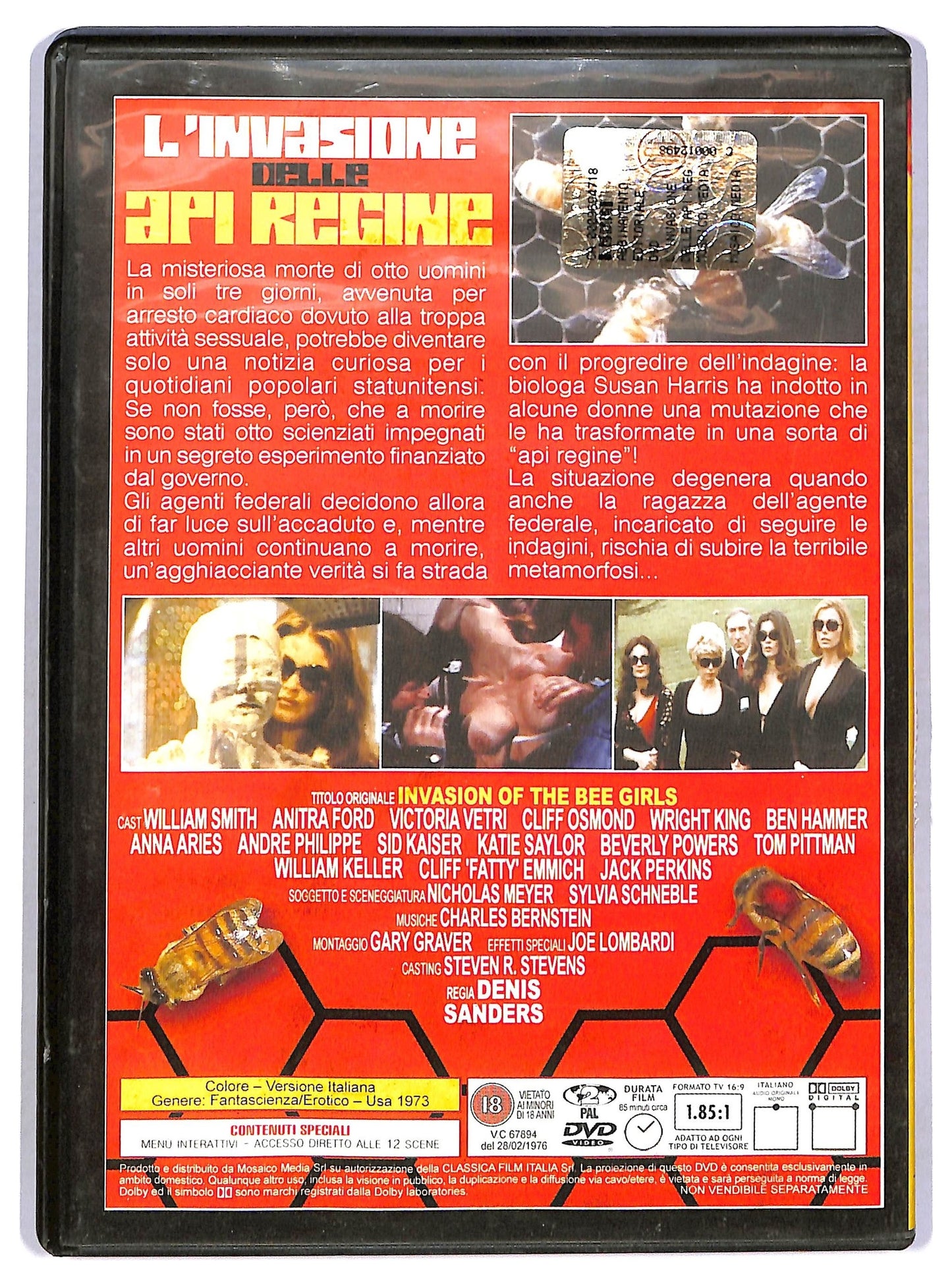 EBOND l'invasione delle api regina EDITORIALE DVD D781045