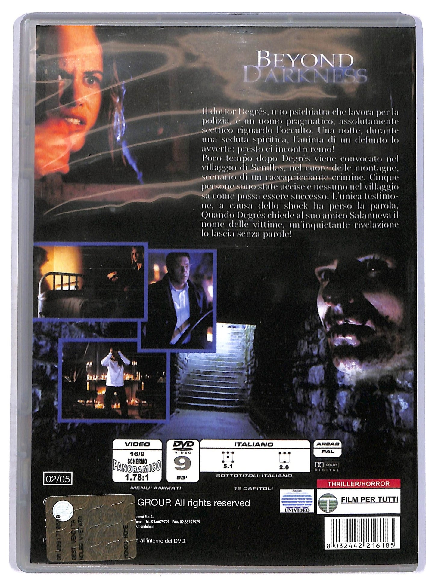 EBOND Beyond Darkness DVD D781061