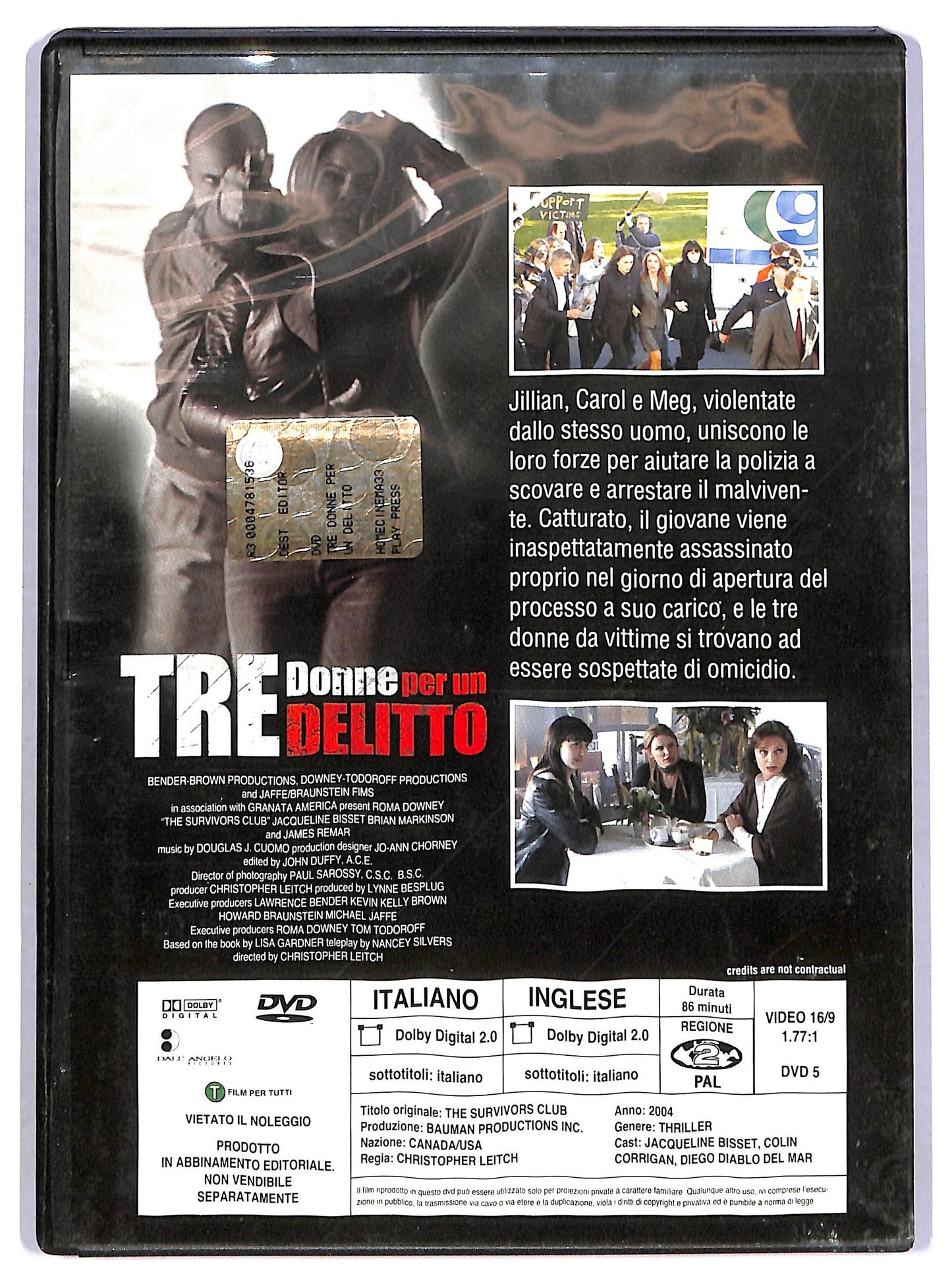 EBOND Tre Donne Per Un Delitto DVD Editoriale D781063