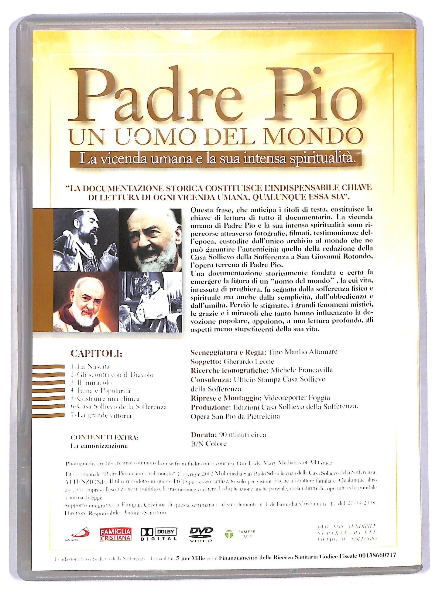 EBOND Padre Pio - Un uomo del mondo EDITORIALE DVD D781107