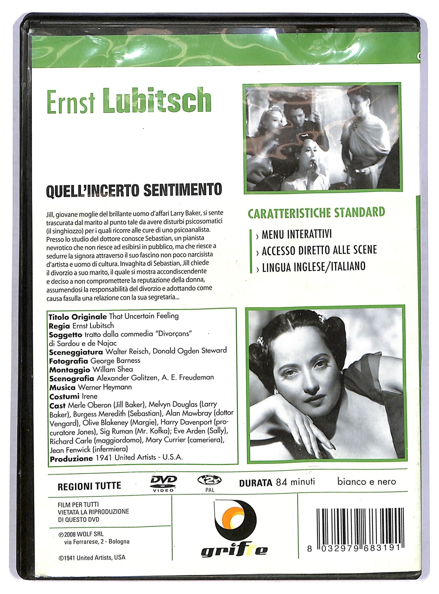 EBOND Ernst Lubitsh - Quell'incerto sentimento DVD D781211