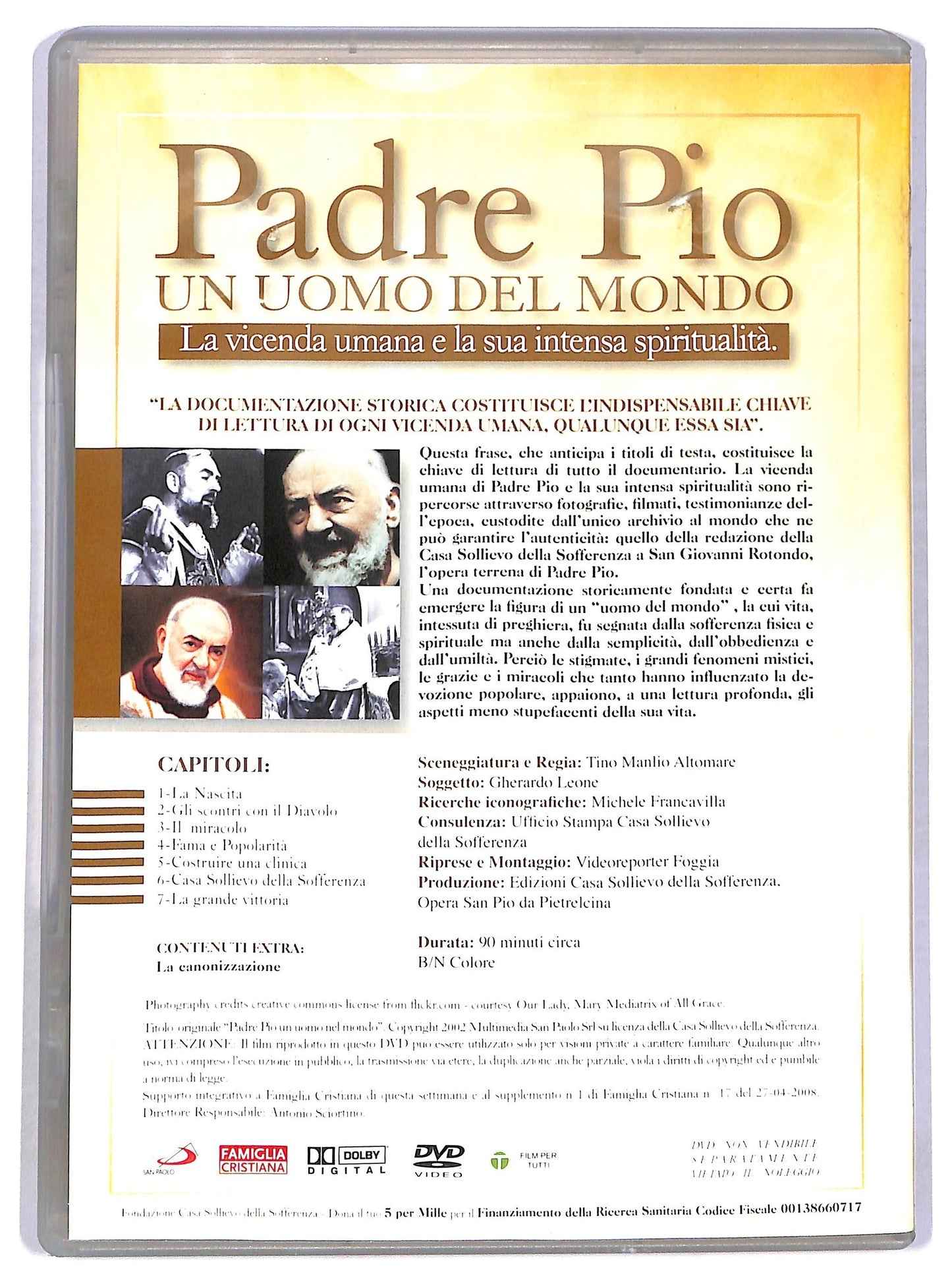EBOND Padre Pio - Un uomo del mondo EDITORIALE DVD D781212