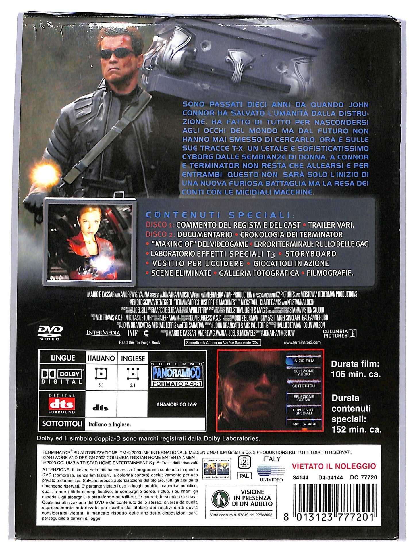 EBOND terminator 3 - le macchine ribelli DVD D781221