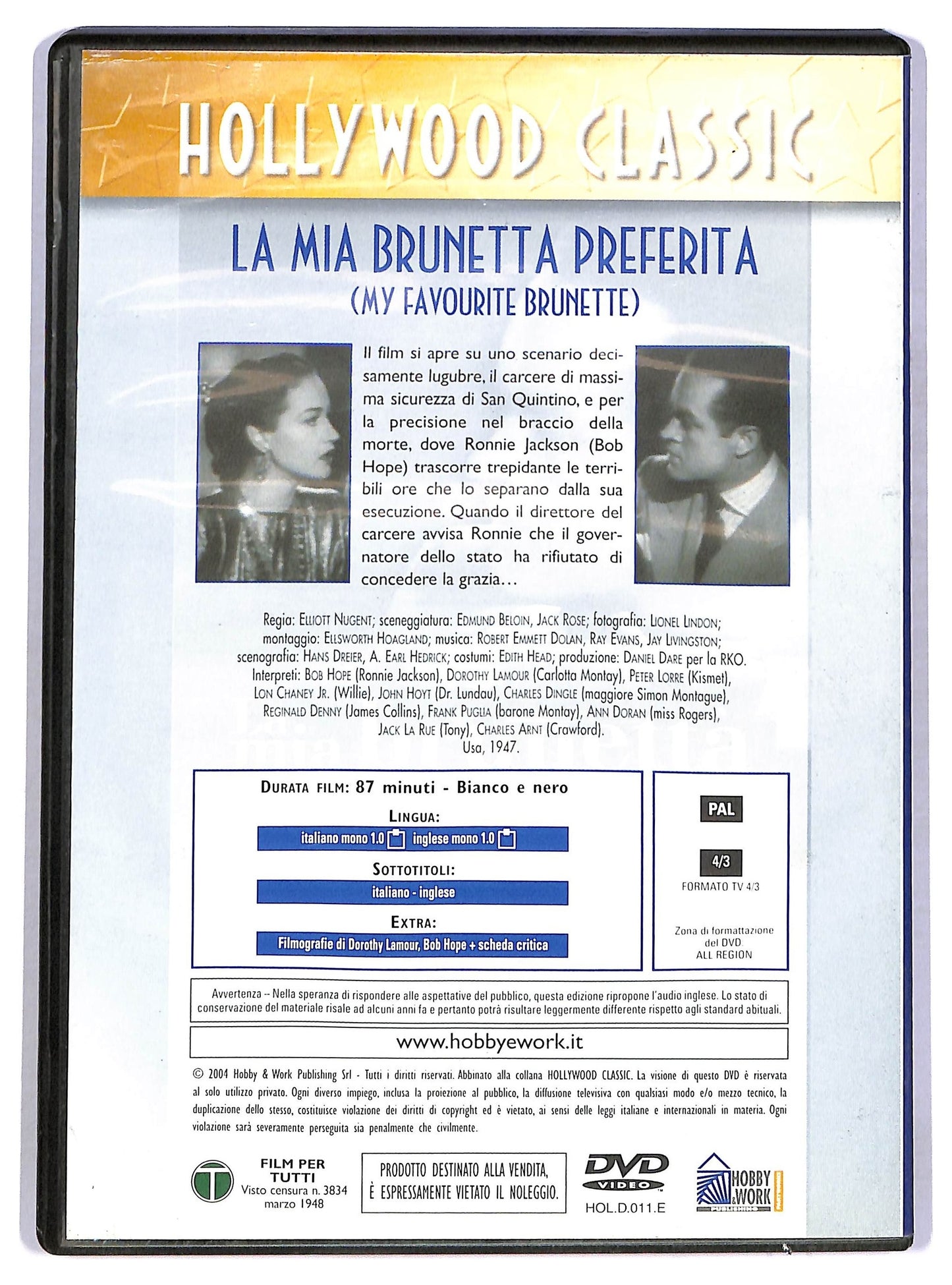 EBOND La Mia Brunetta Preferita DVD Editoriale D781225