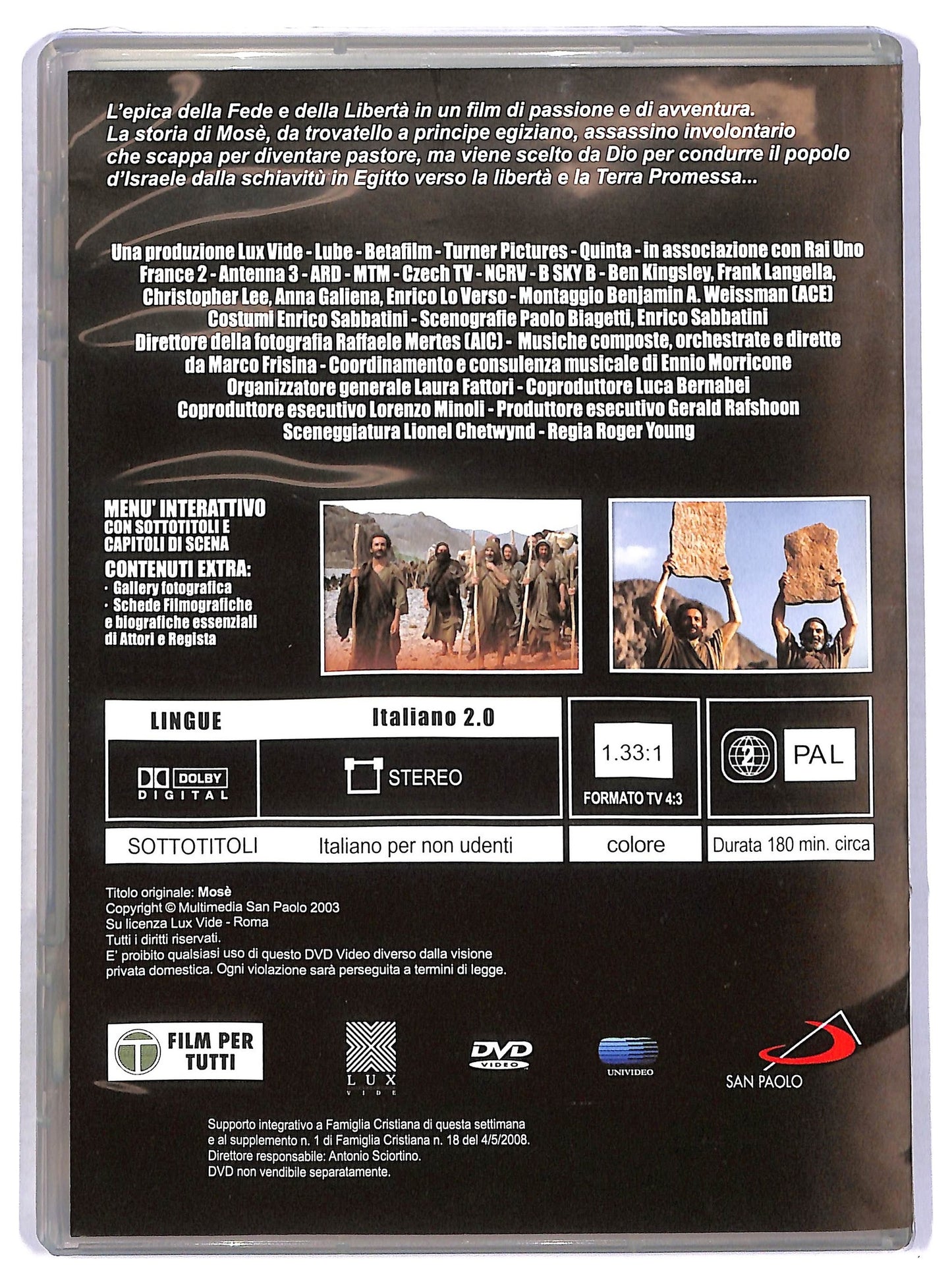 EBOND Mose DVD Editoriale D781229