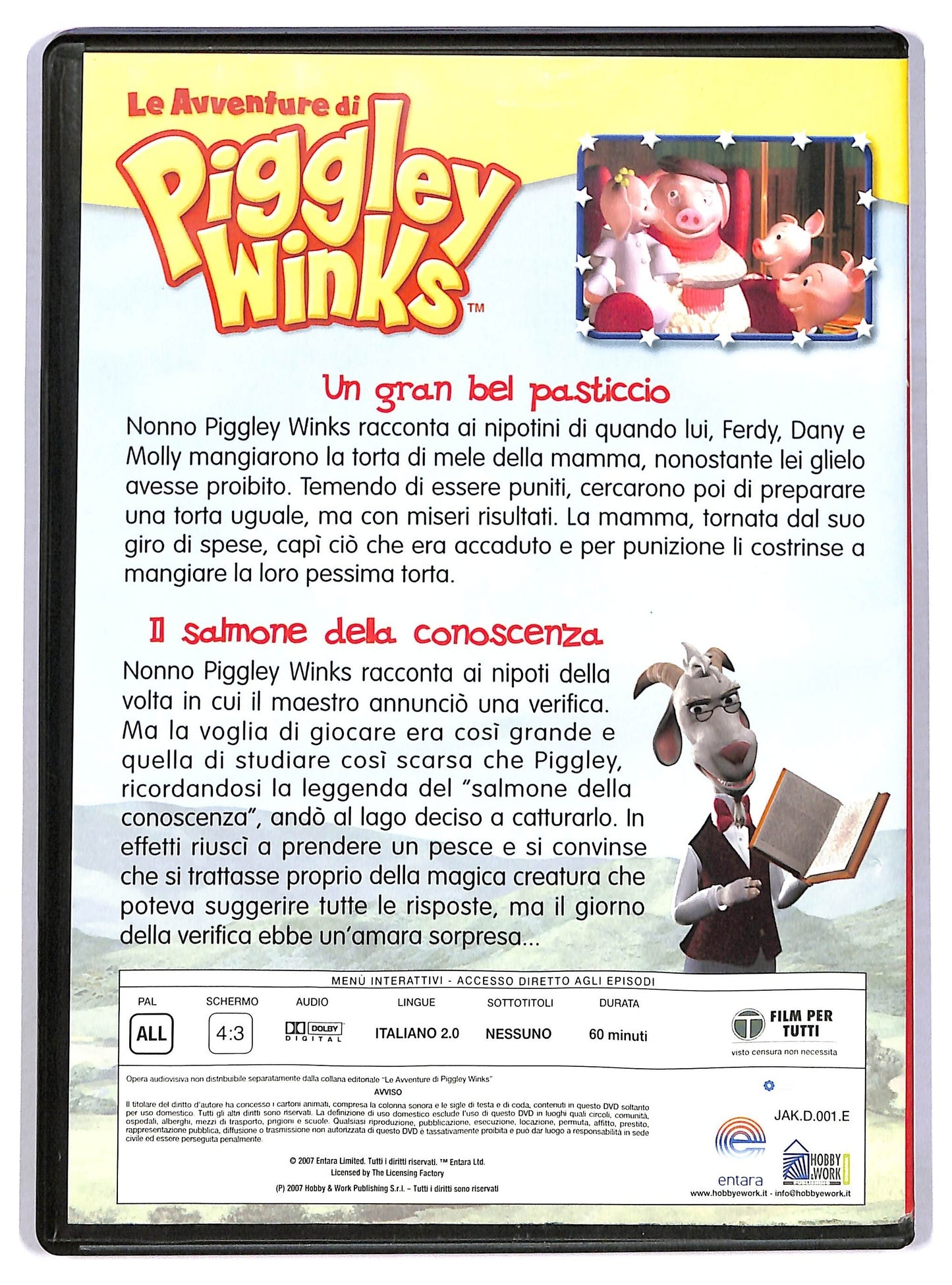 EBOND Le avventure di Piggley Winks vol.1 EDITORIALE DVD D781241