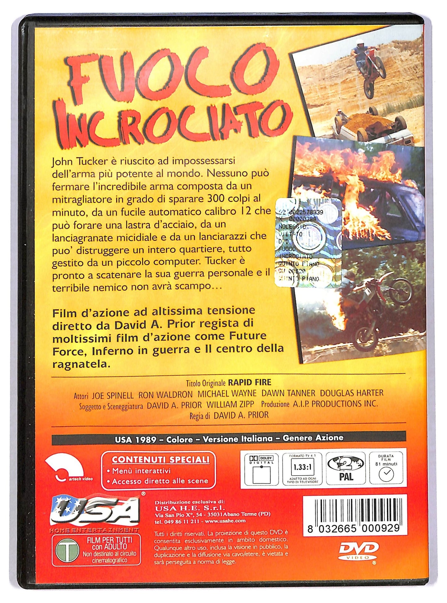 EBOND Fuoco incrociato DVD D781244