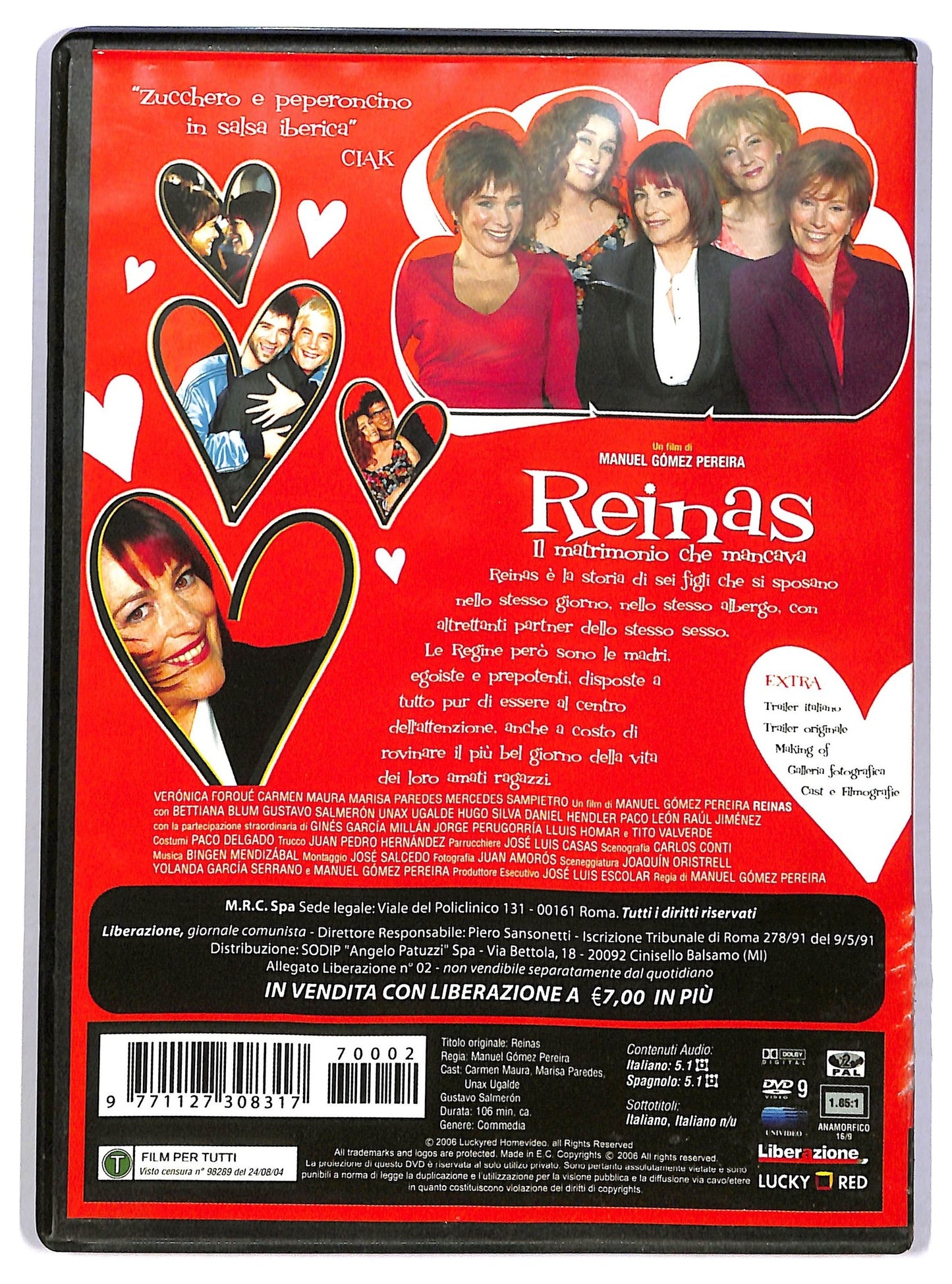 EBOND Reinas - Il matrimonio che mancava - EDITORIALE DVD D781245
