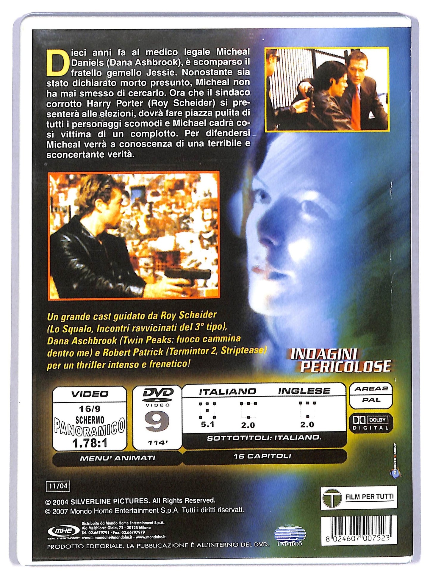 EBOND Indagini Pericolose DVD D781302