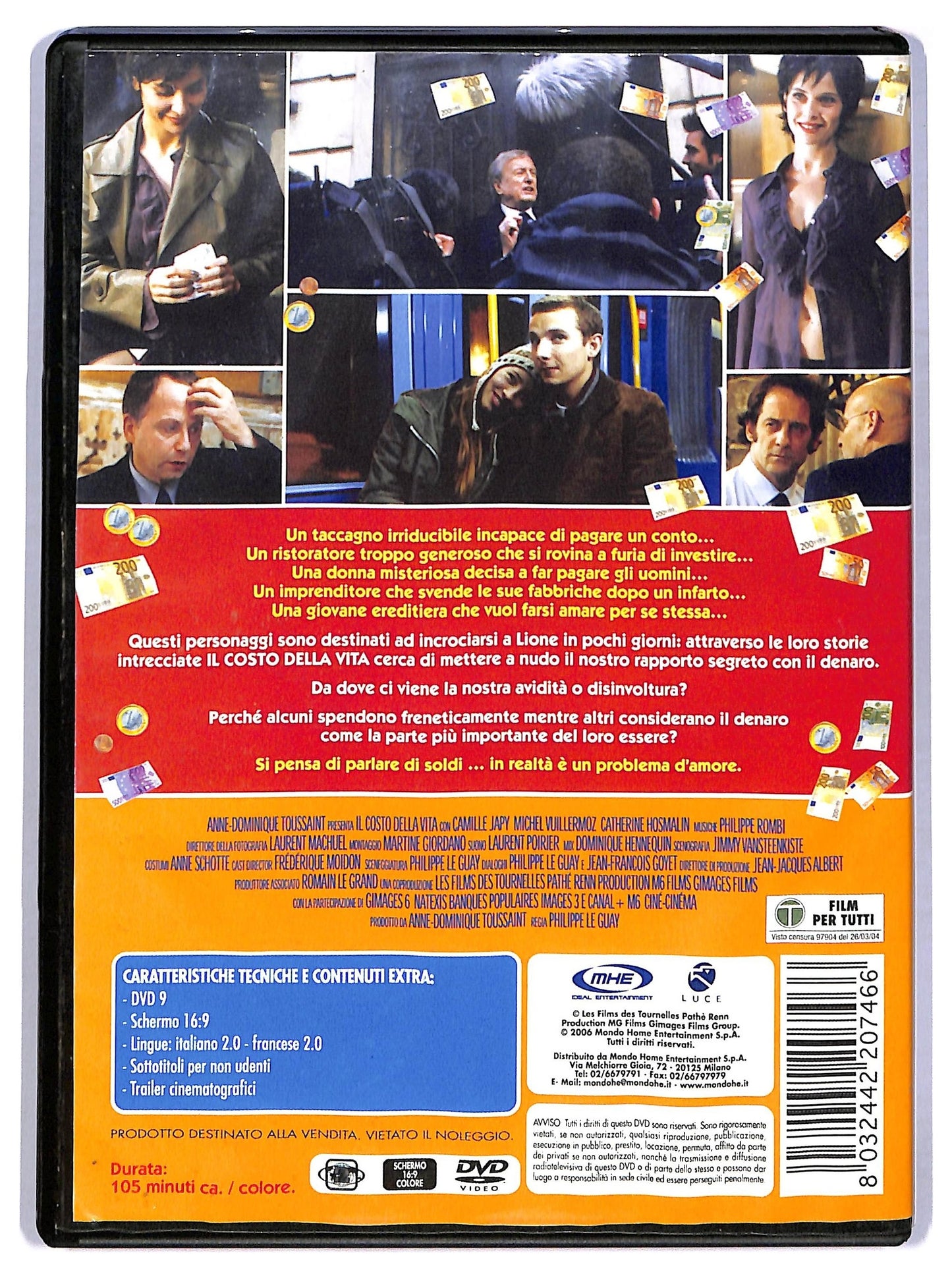 EBOND Il Costo Della Vita DVD D781303