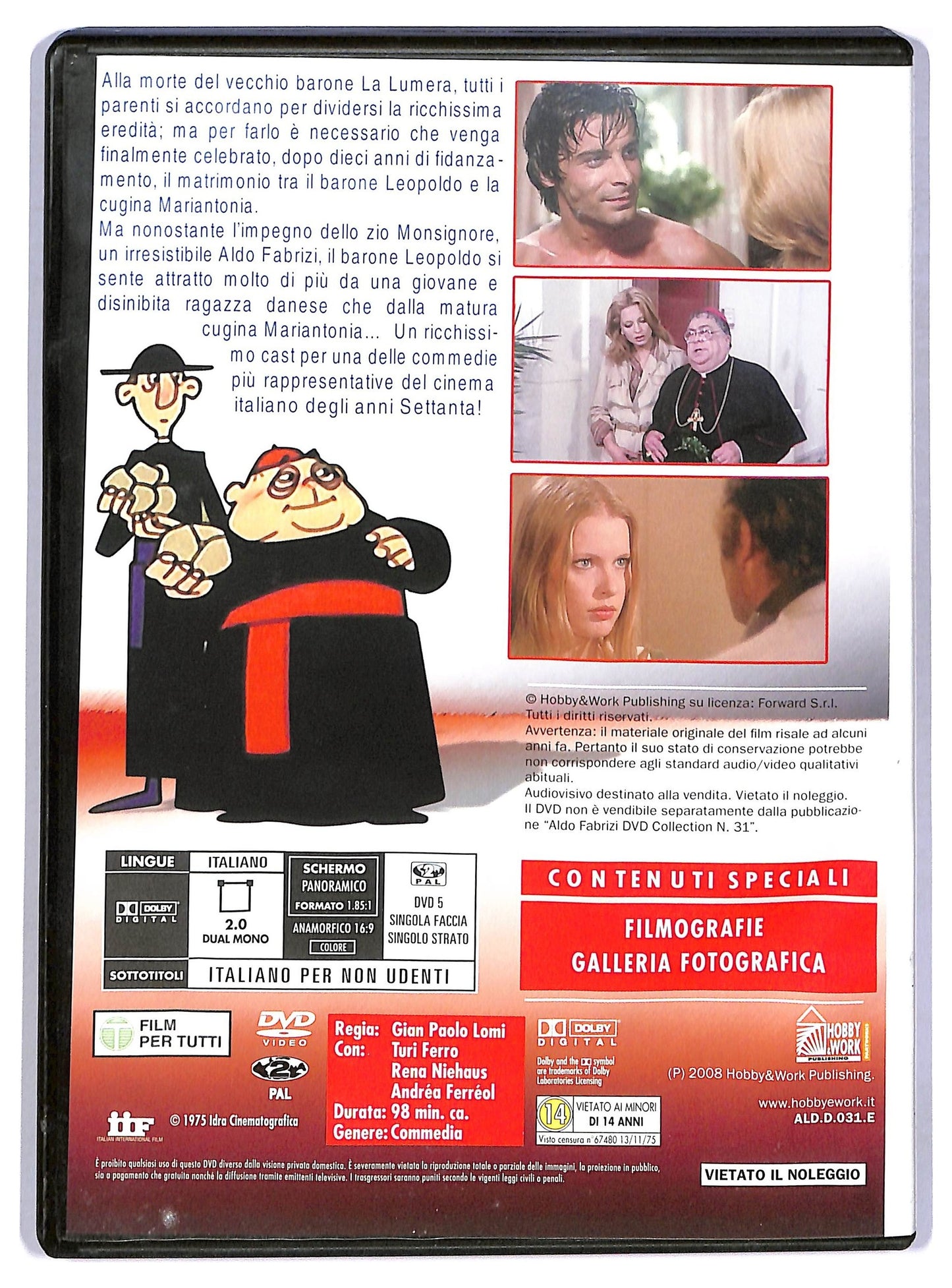 EBOND I Baroni Con Turi Ferro DVD Editoriale D781307