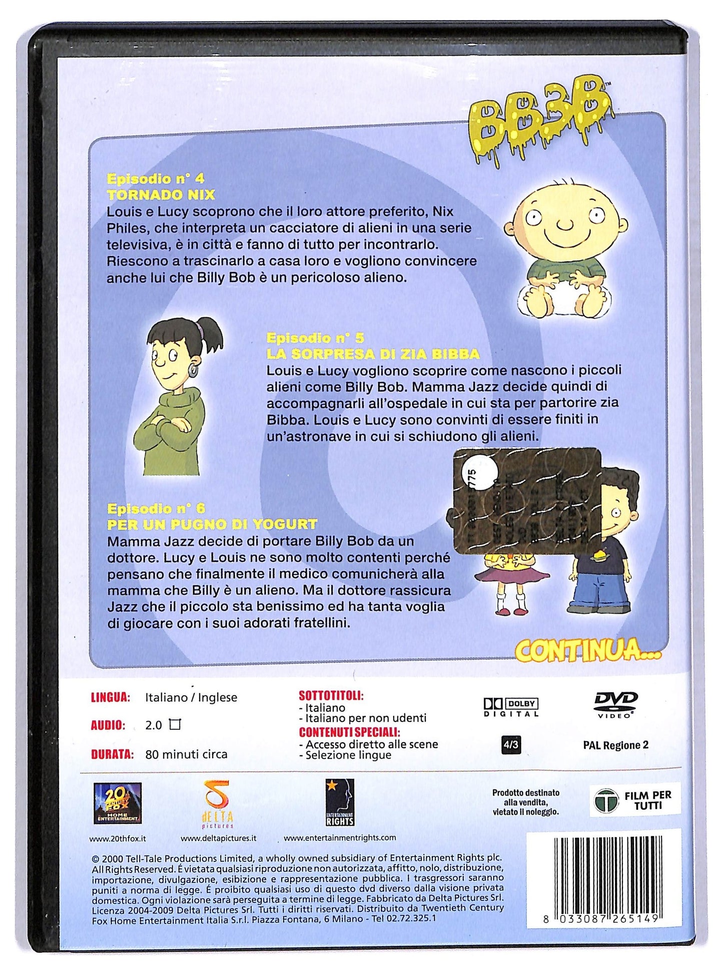 EBOND BB3B Vol.2 (Eps. 4-6) DVD D781336