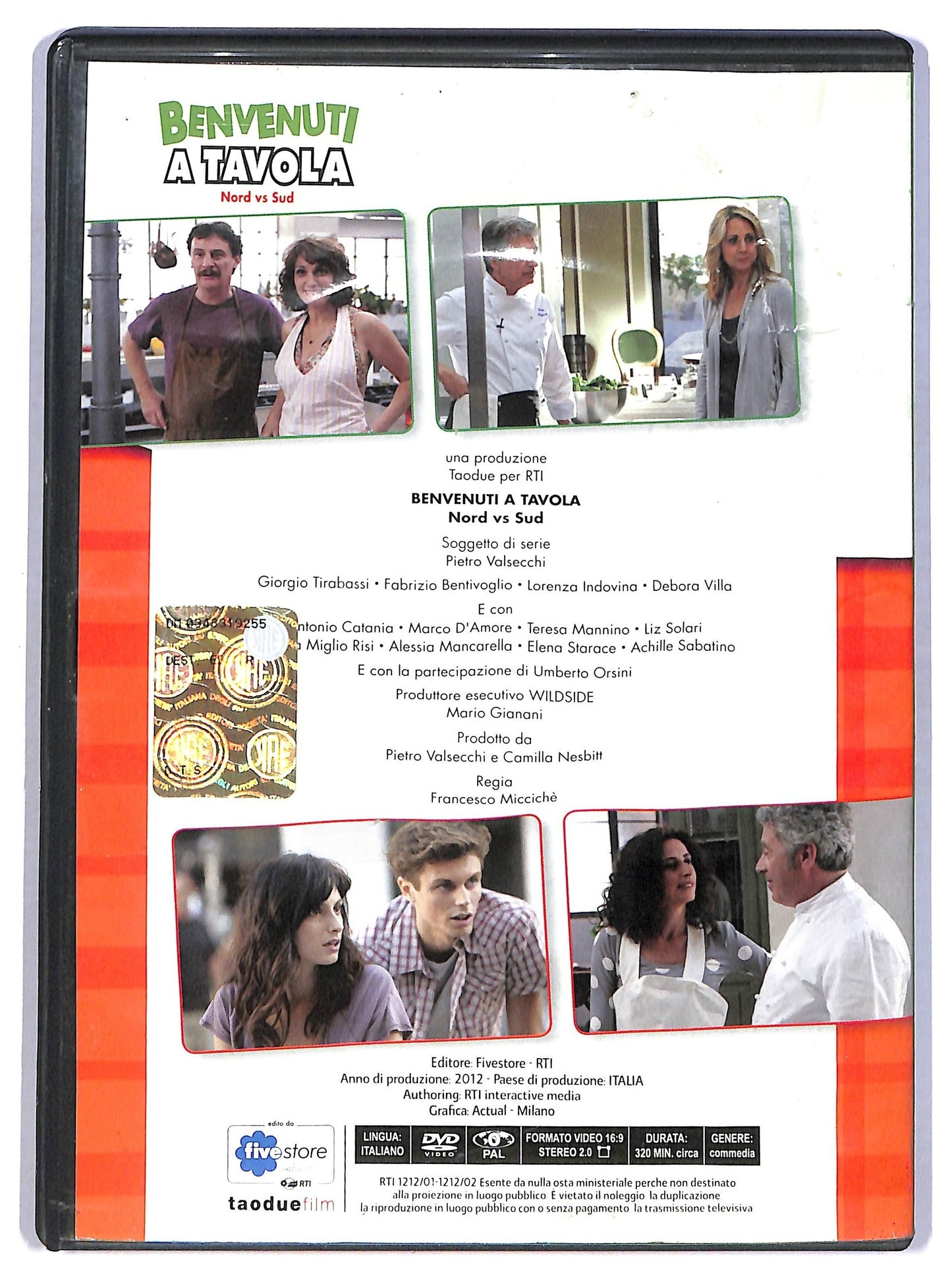 EBOND Benvenuti a tavola nord vs sud EDITORIALE DVD D781340