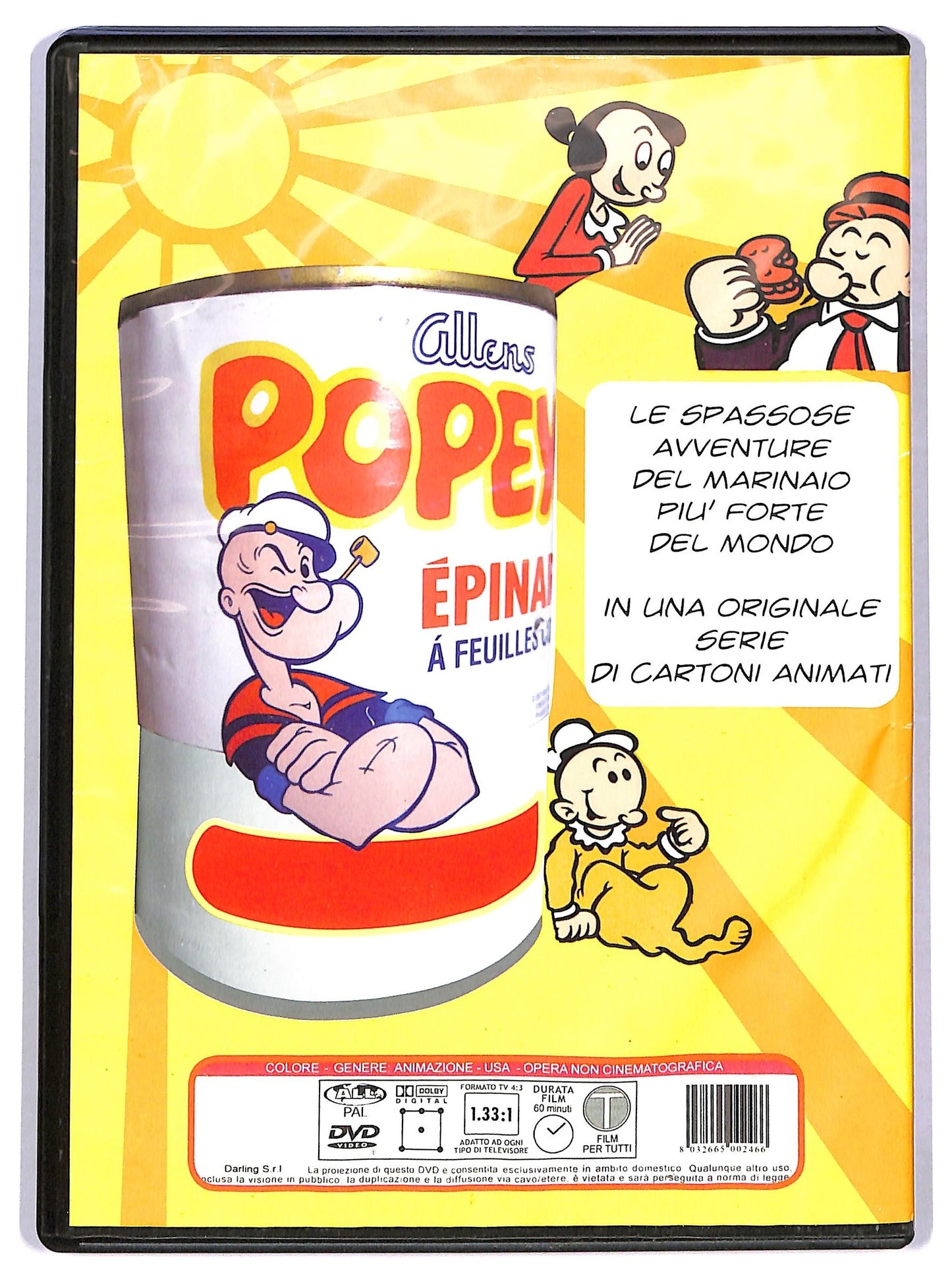 EBOND Braccio di ferro DVD D781429