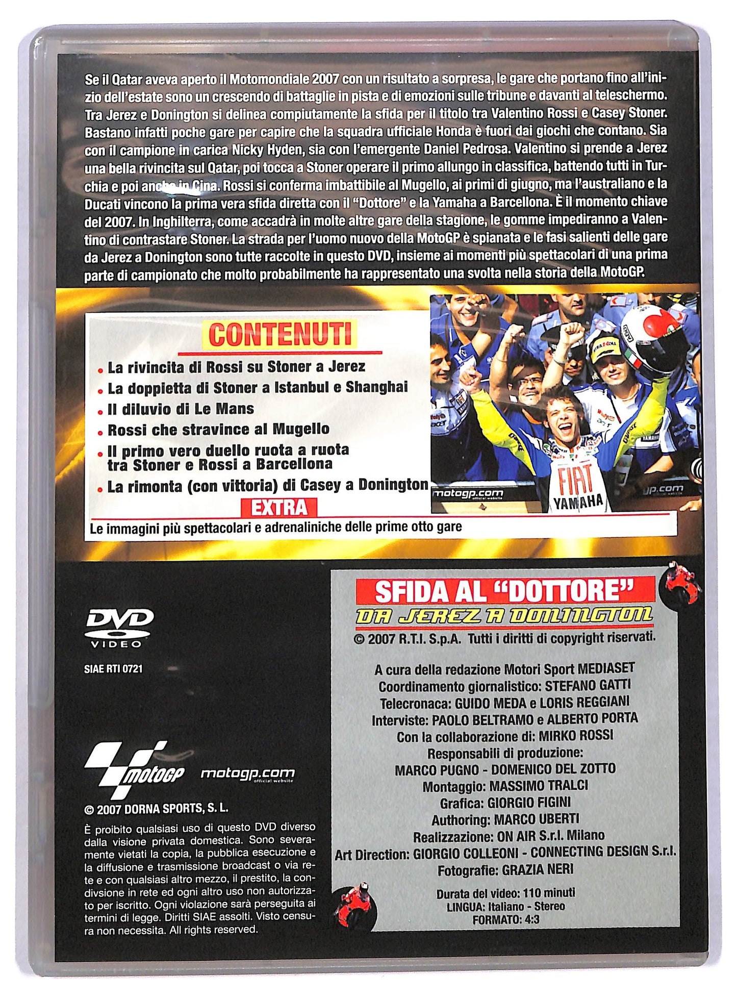 EBOND Moto Gp 2007 - Sfida Al Dottore DVD Editoriale D781435