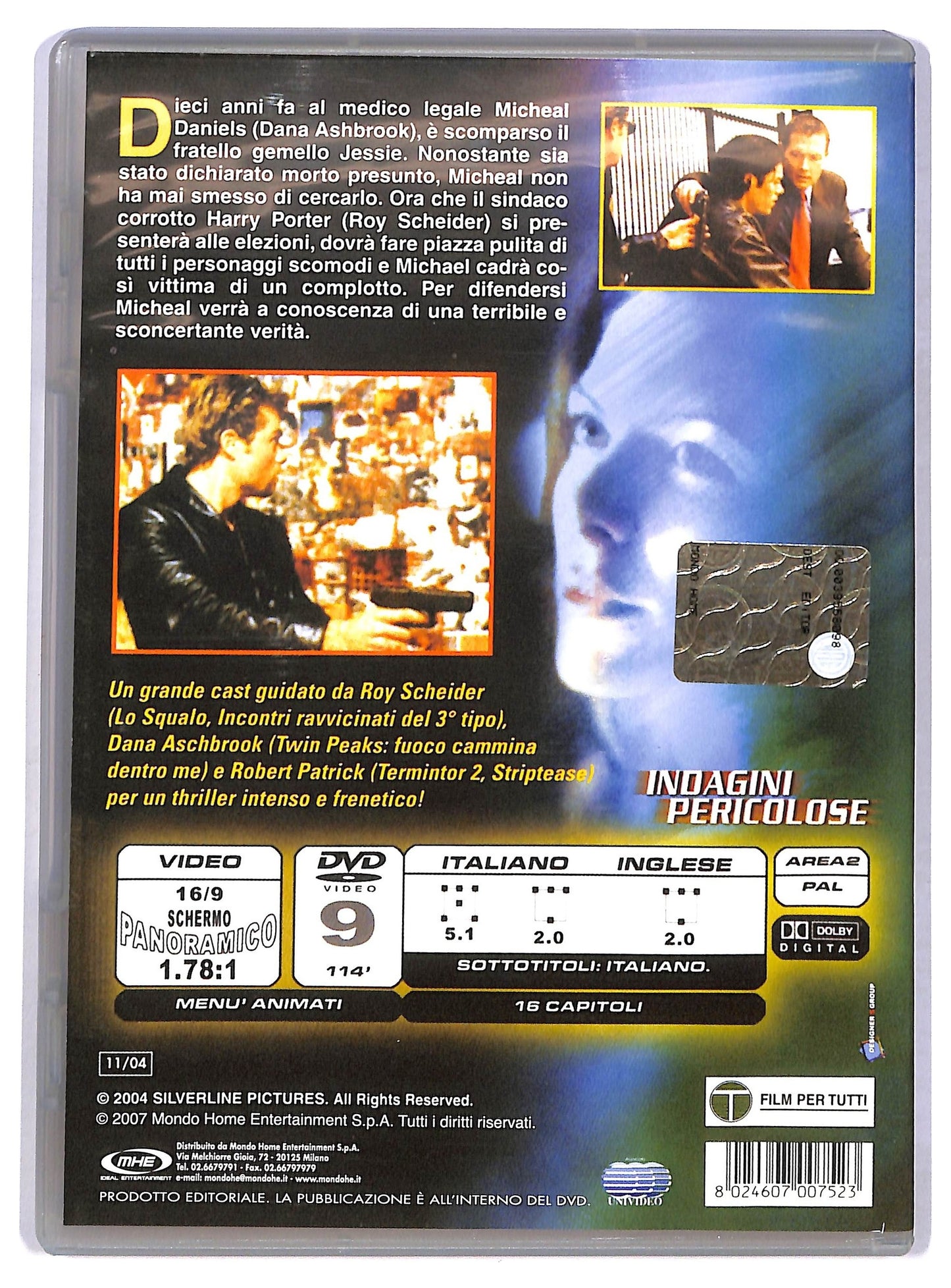 EBOND Indagini Pericolose DVD D781503