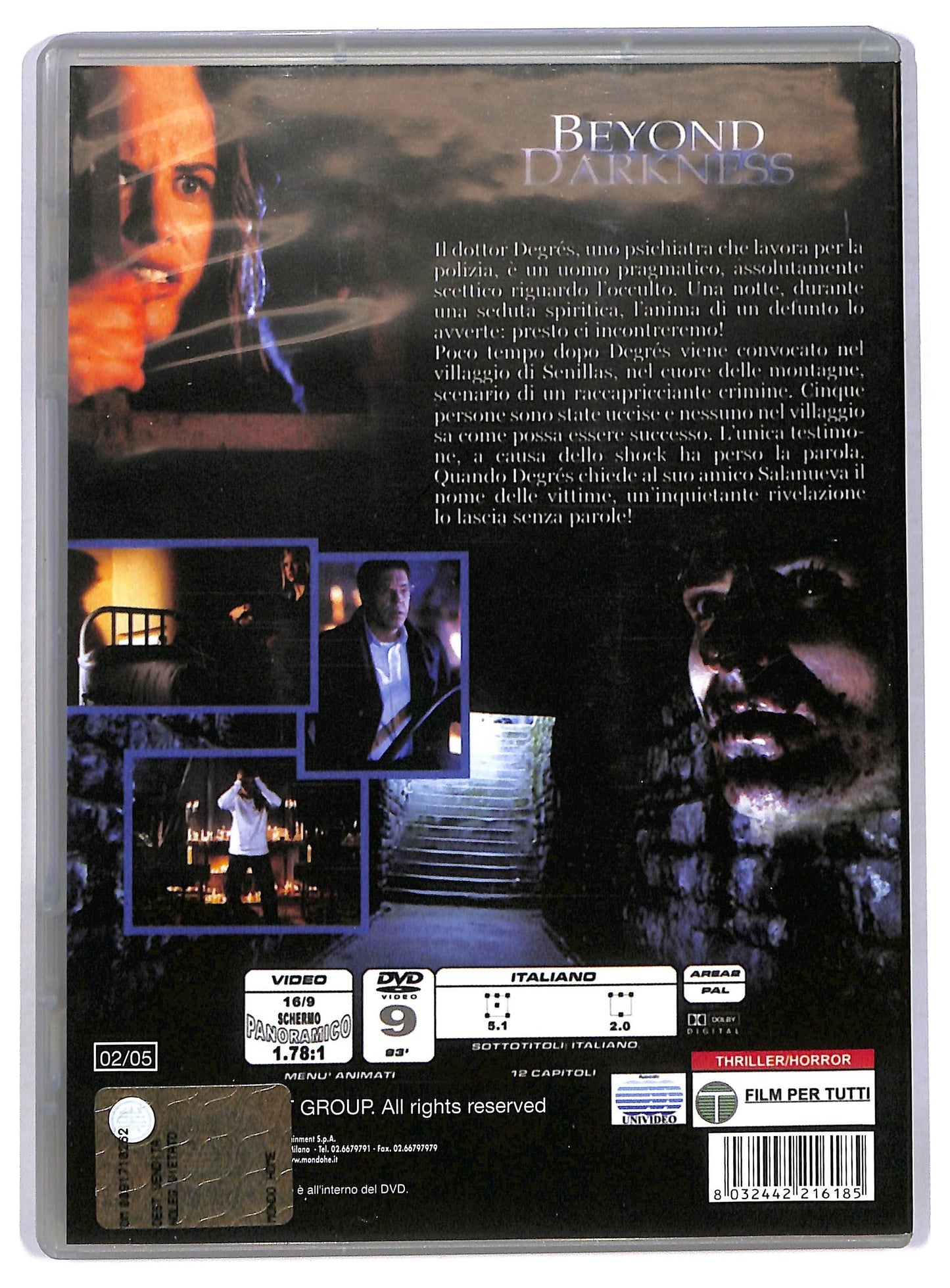 EBOND Beyond Darkness DVD D781535