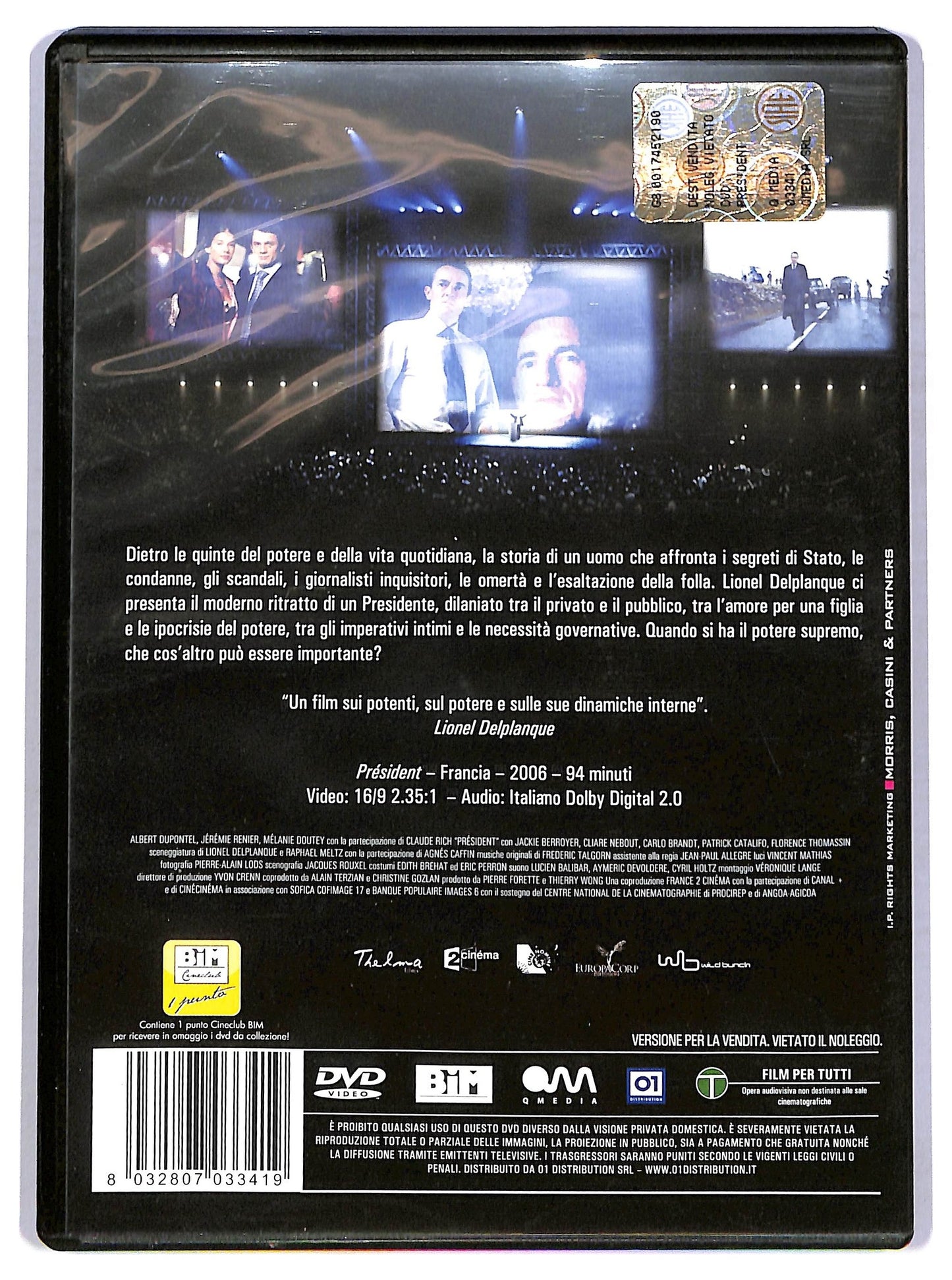 EBOND President DVD D781556