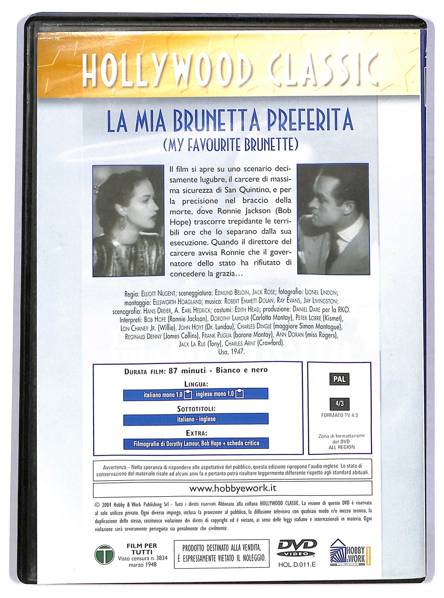 EBOND La Mia Brunetta Preferita DVD Editoriale D781614
