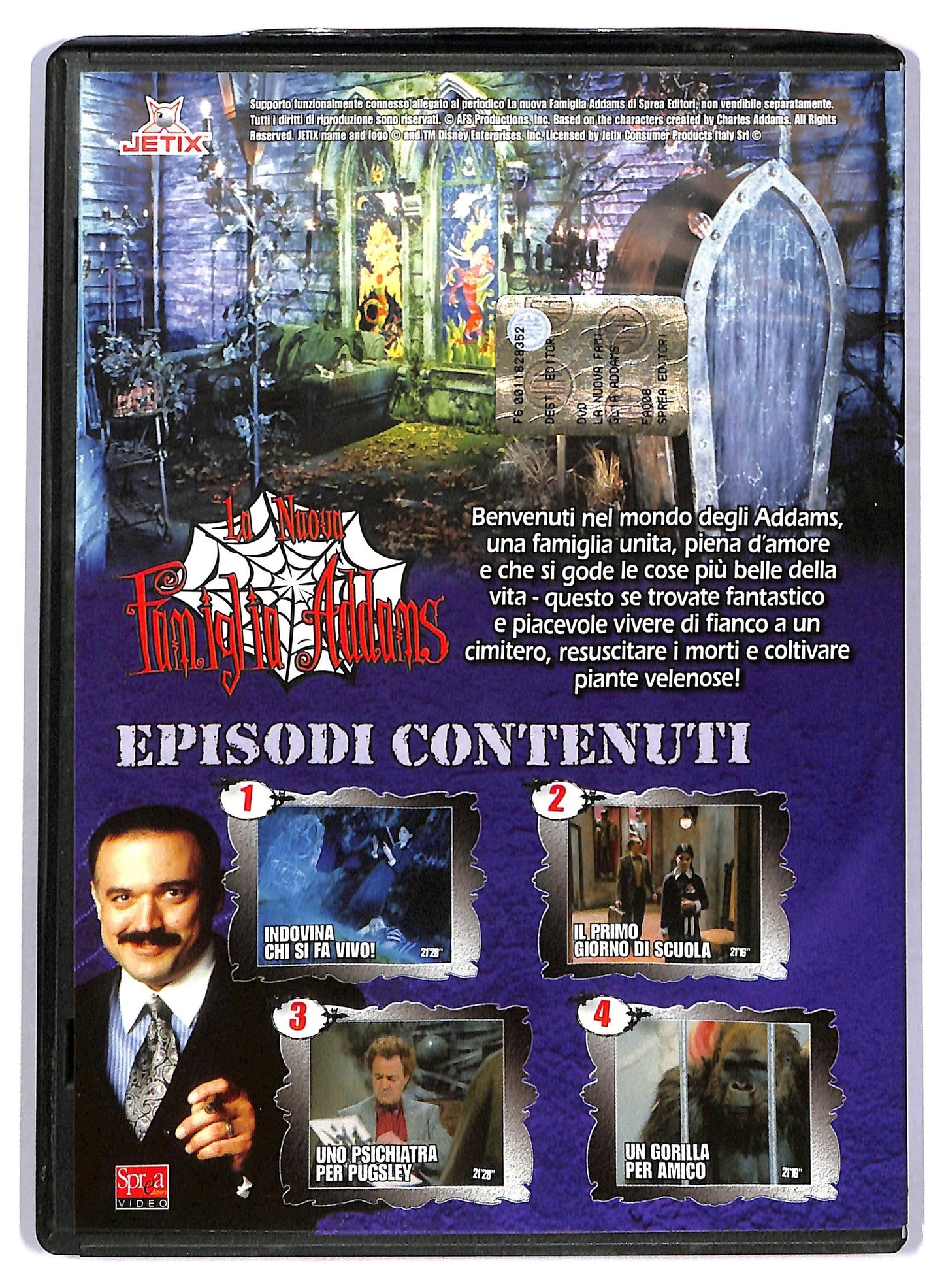 EBOND La nuova famiglia Addams Volume 1 Episodi 1 - 4 EDITORIALE DVD D781626