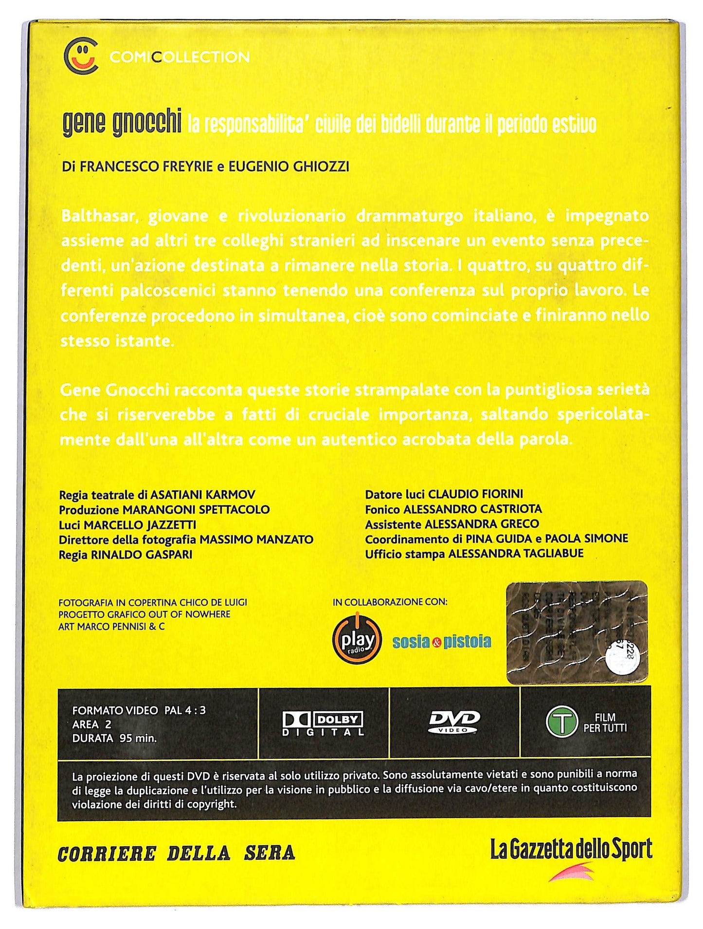 EBOND ComiCollection Gene Gnocchi vol.5 EDITORIALE DVD D781632