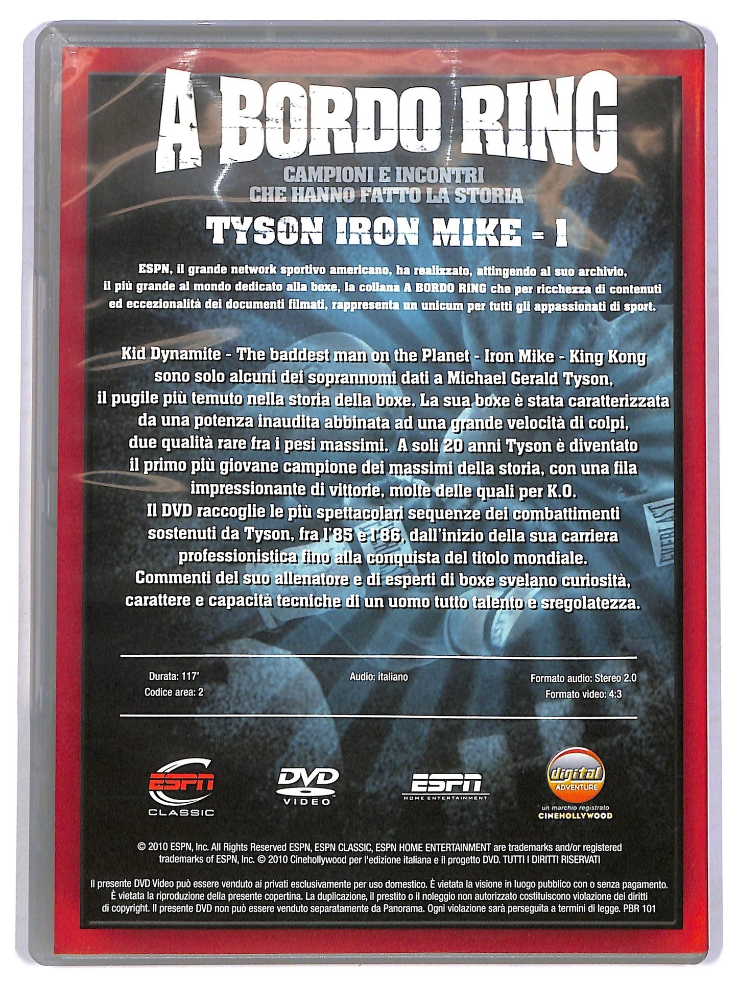EBOND A bordo ring - Tyson Iron Mike Parte 1 EDITORIALE DVD D781654