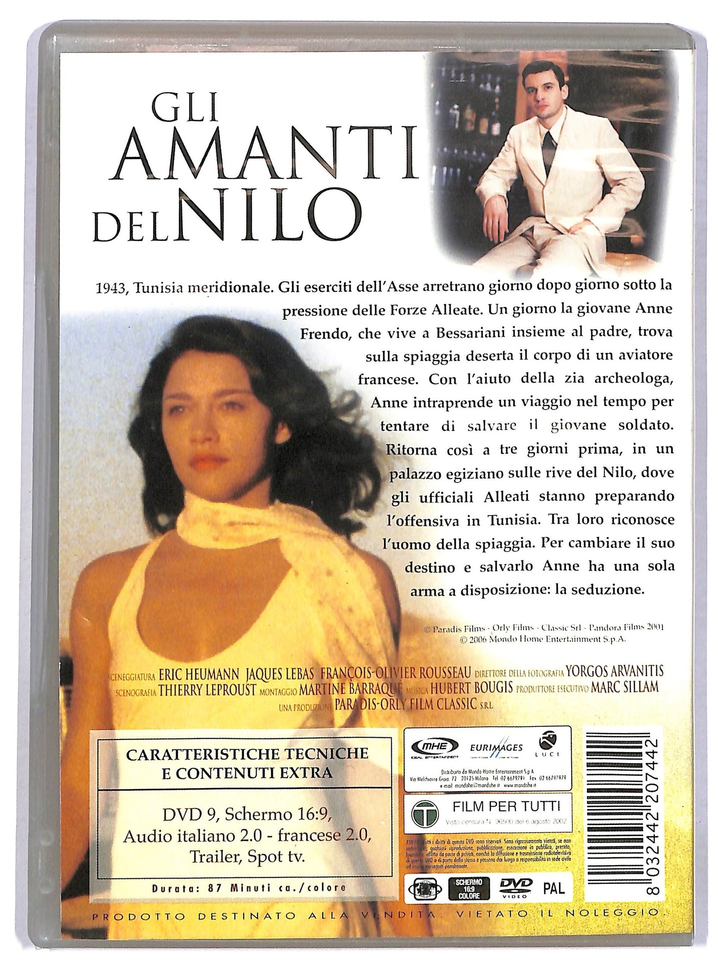EBOND Gli Amanti del Nilo DVD D781719