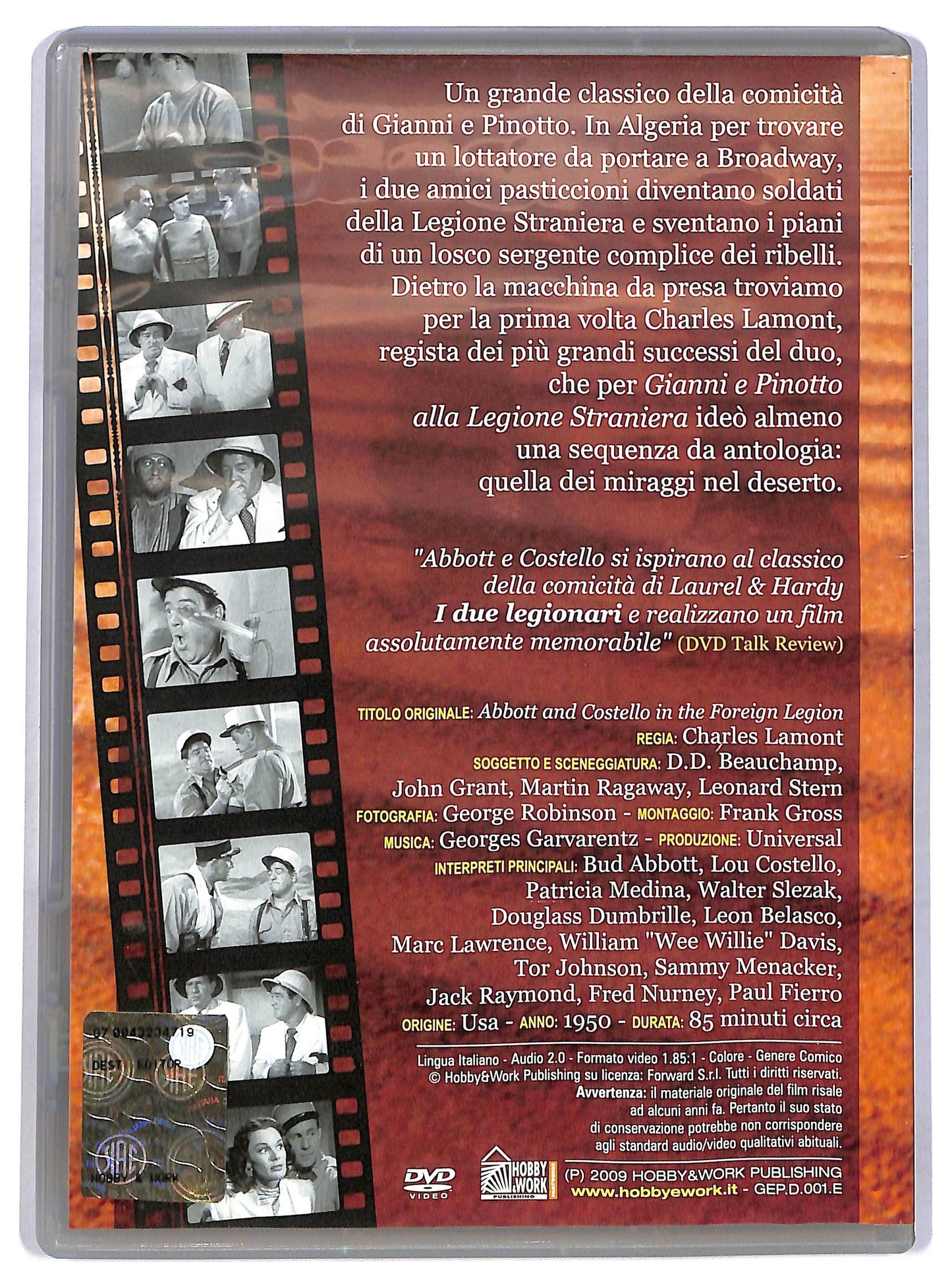 EBOND Gianni e Pinotto Alla Legione Straniera DVD Editoriale D781732