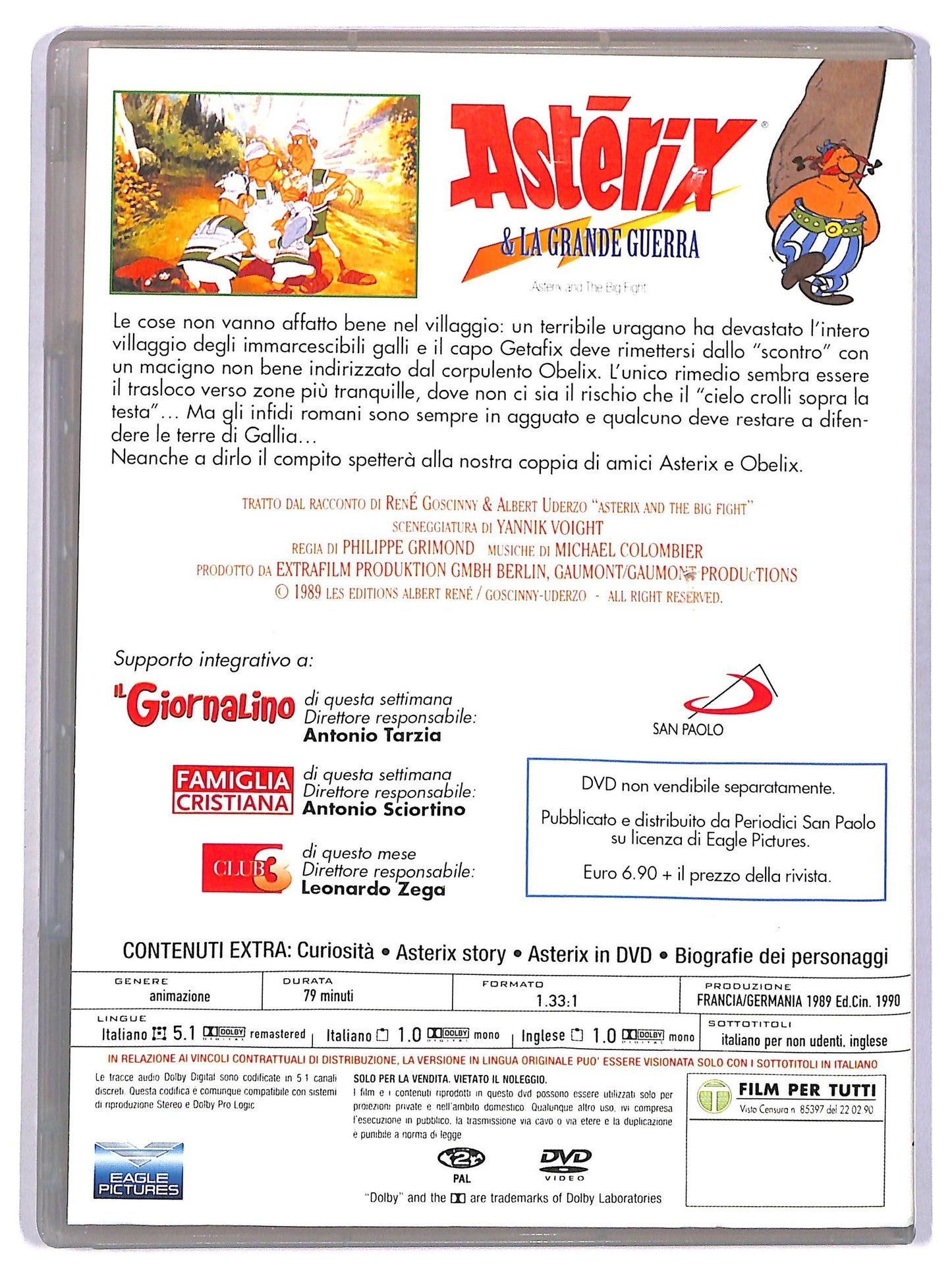 EBOND Asterix e la grande guerra EDITORIALE DVD D781742