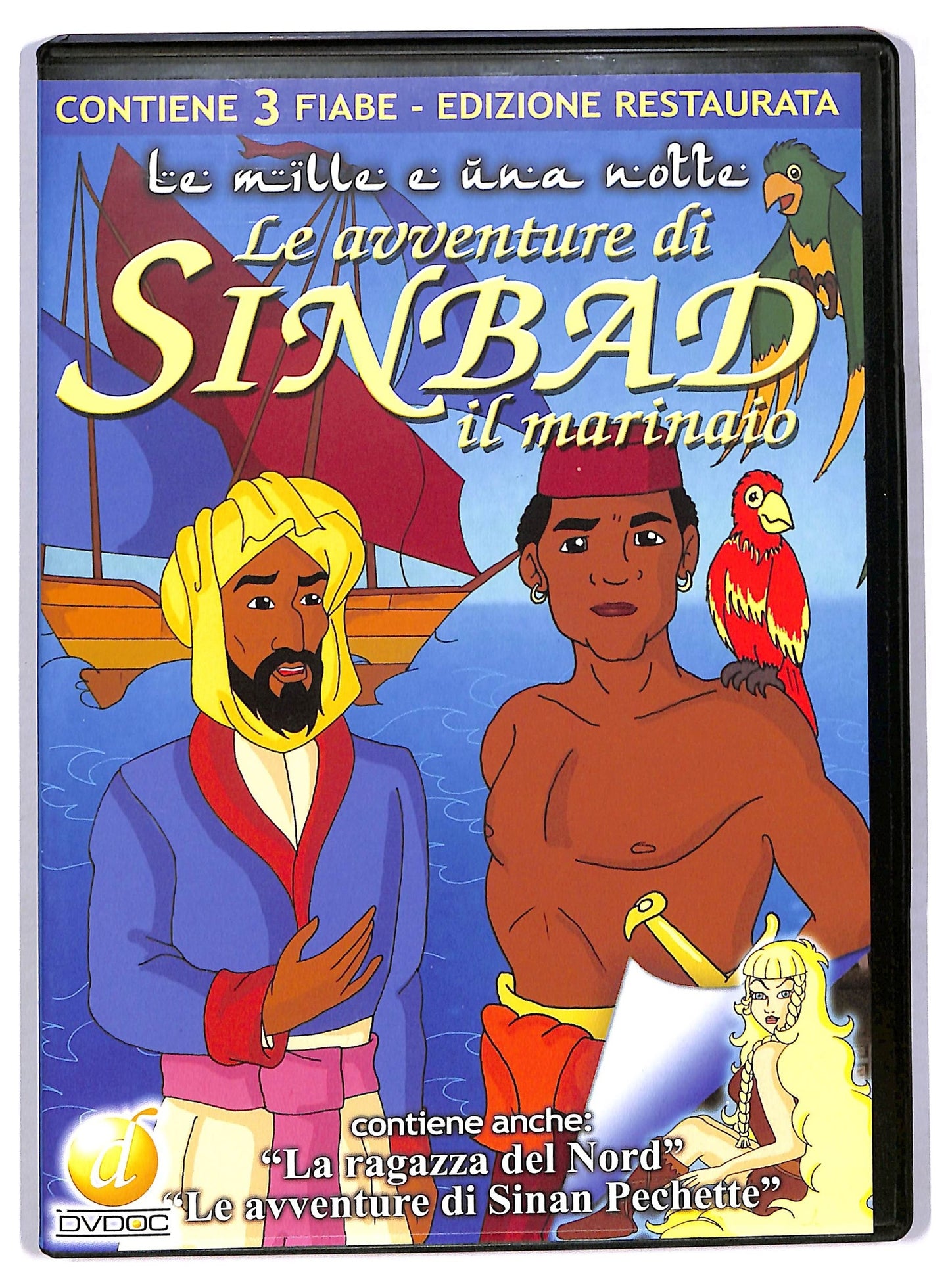 EBOND Le avventure di Sinbad il marinaio + La ragazza del nord + Le avventure di Sinan Pechette DVD D781748