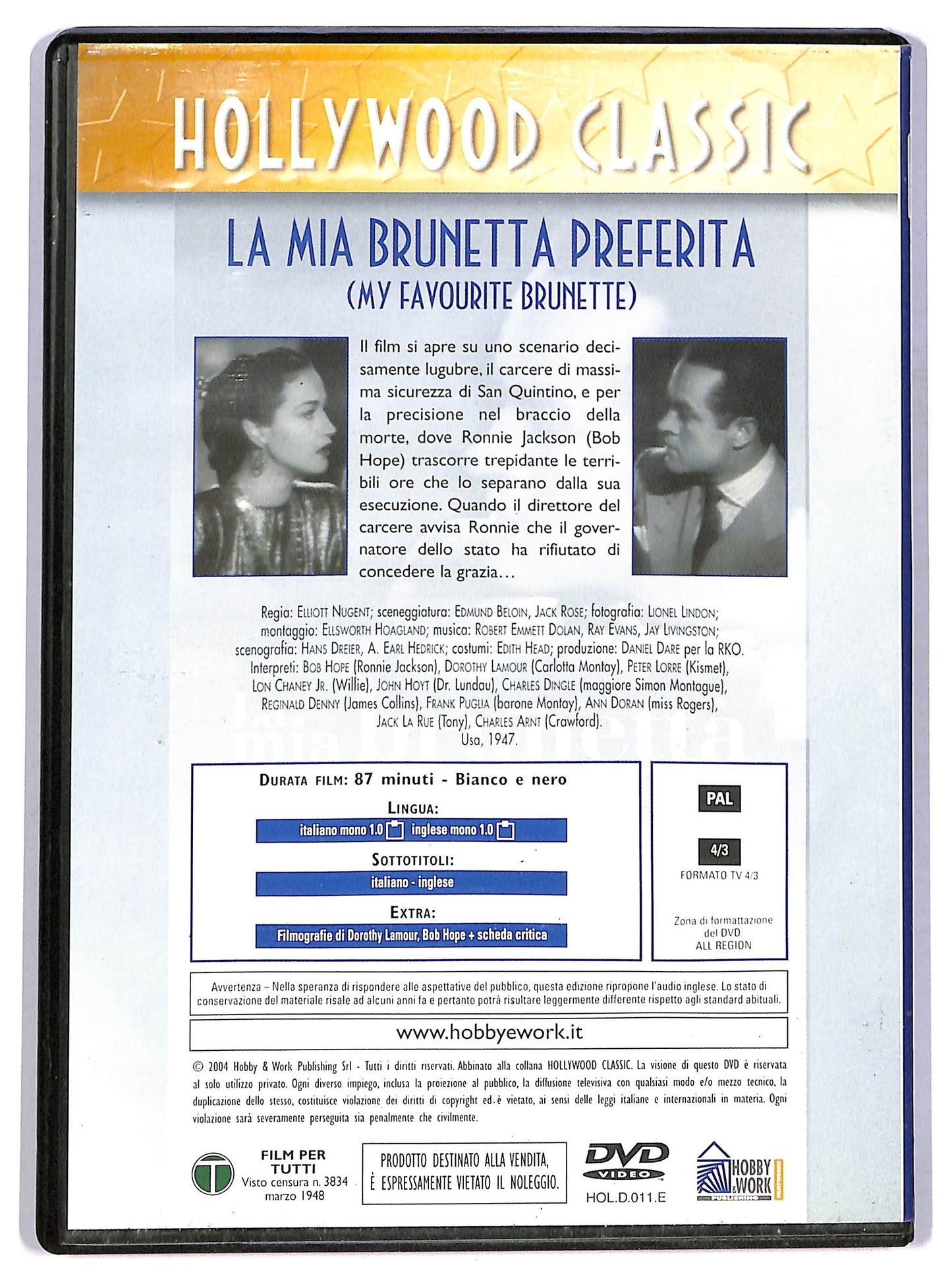 EBOND La Mia Brunetta Preferita DVD Editoriale D781764