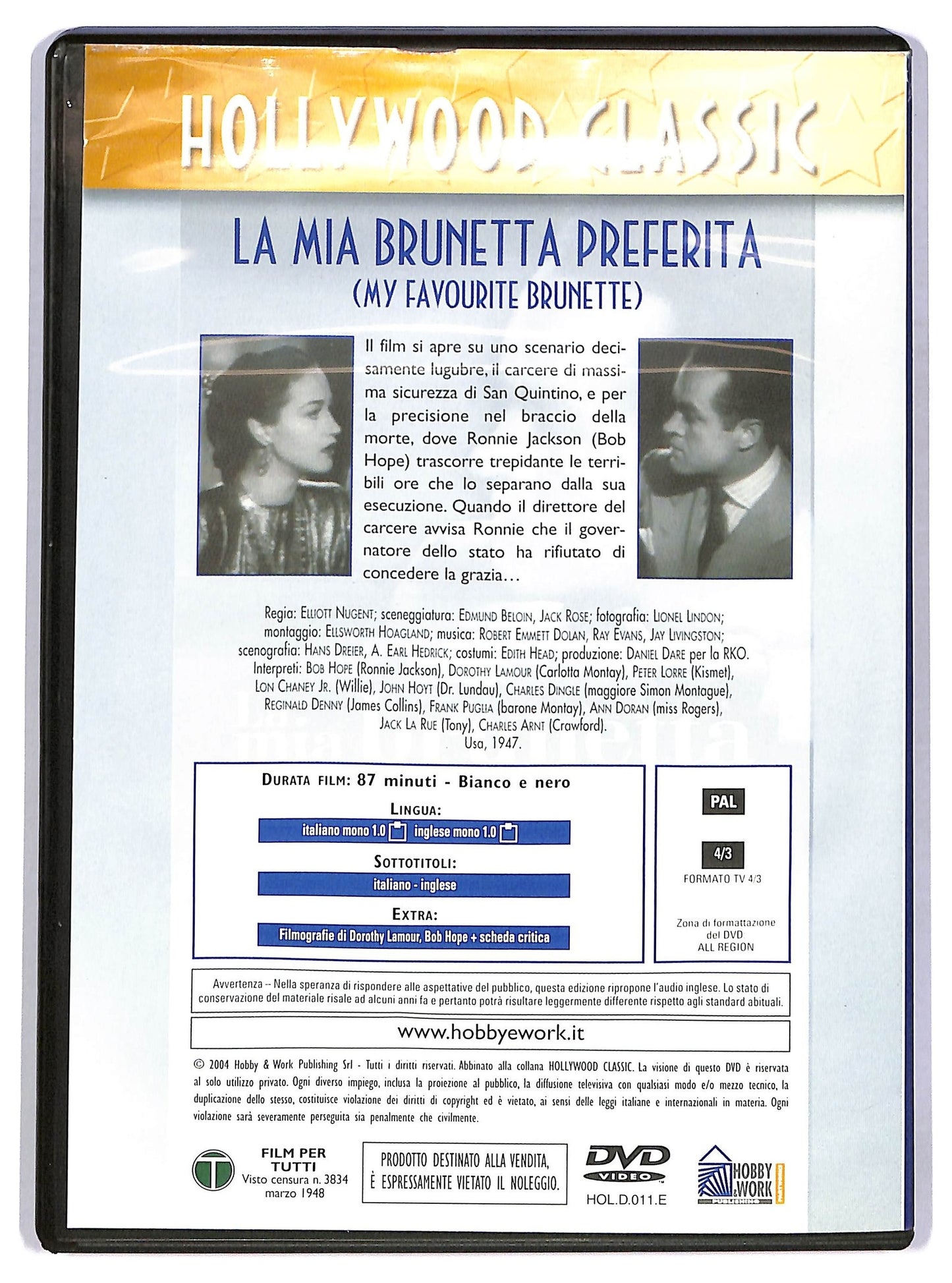 EBOND La Mia Brunetta Preferita DVD Editoriale D781816