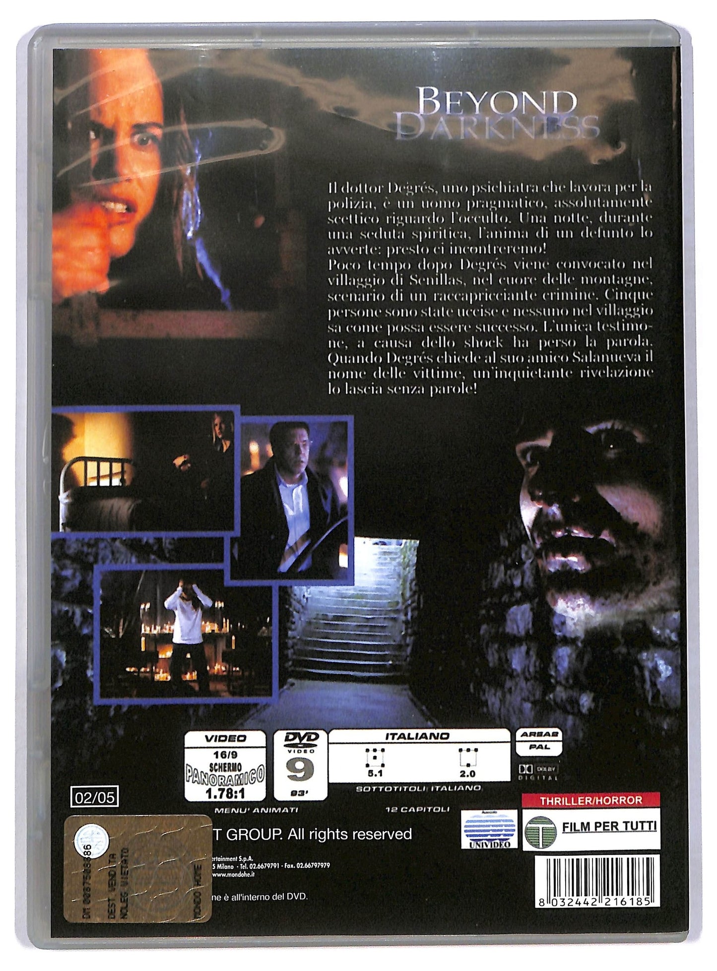 EBOND Beyond Darkness DVD D781825