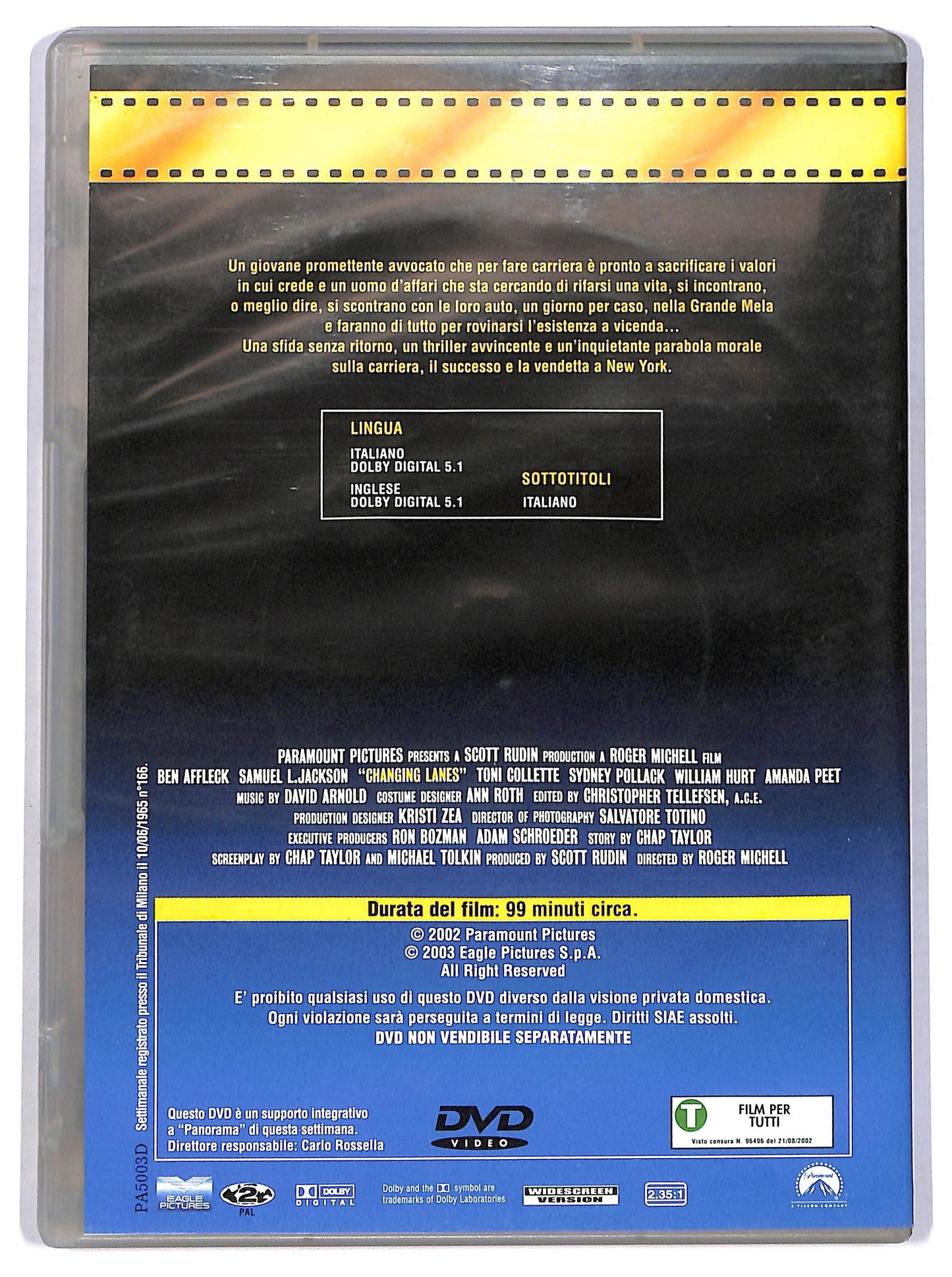 EBOND Ipotesi di reato EDITORIALE DVD D781904