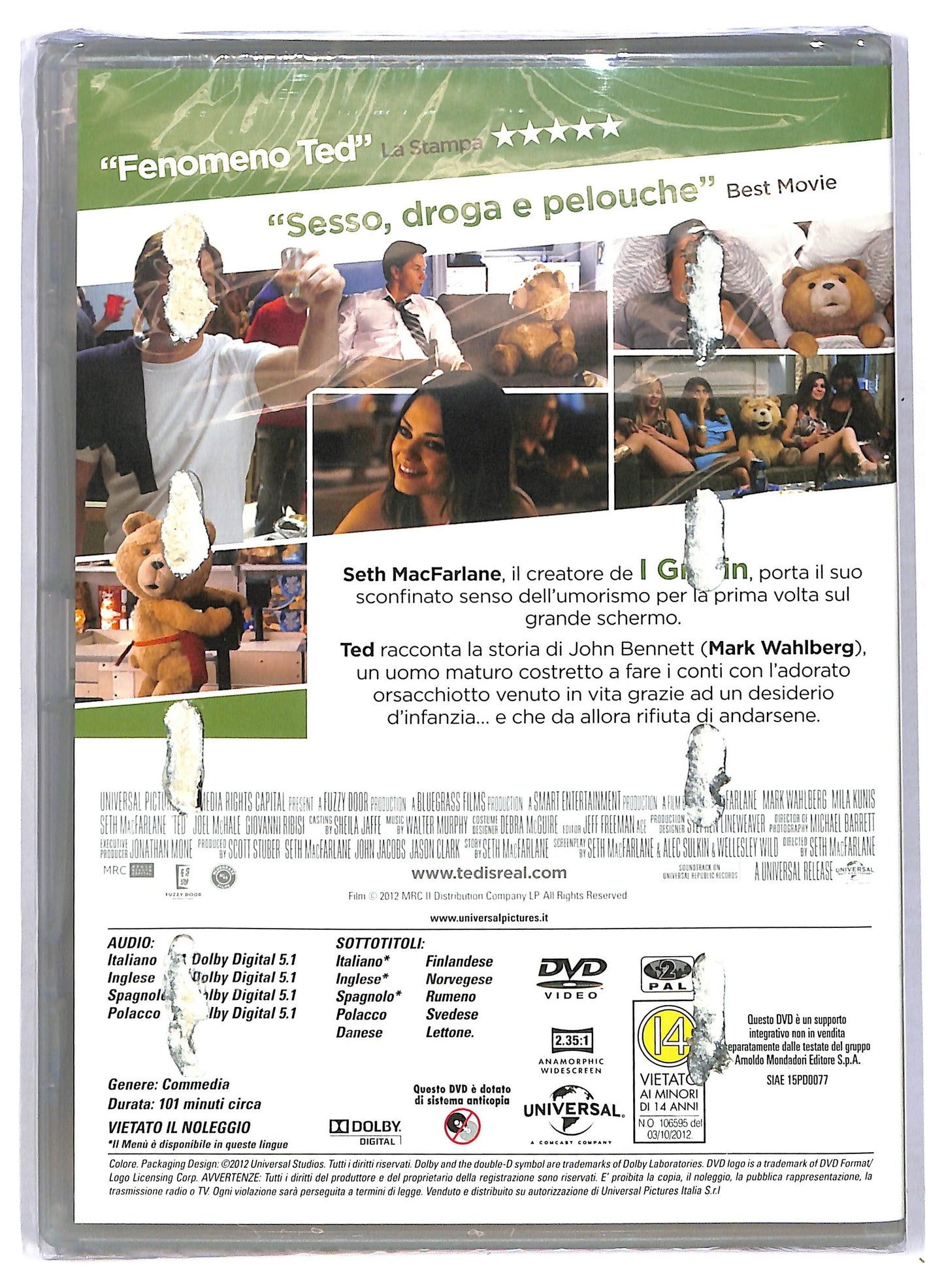 EBOND Ted EDITORIALE DVD D781911