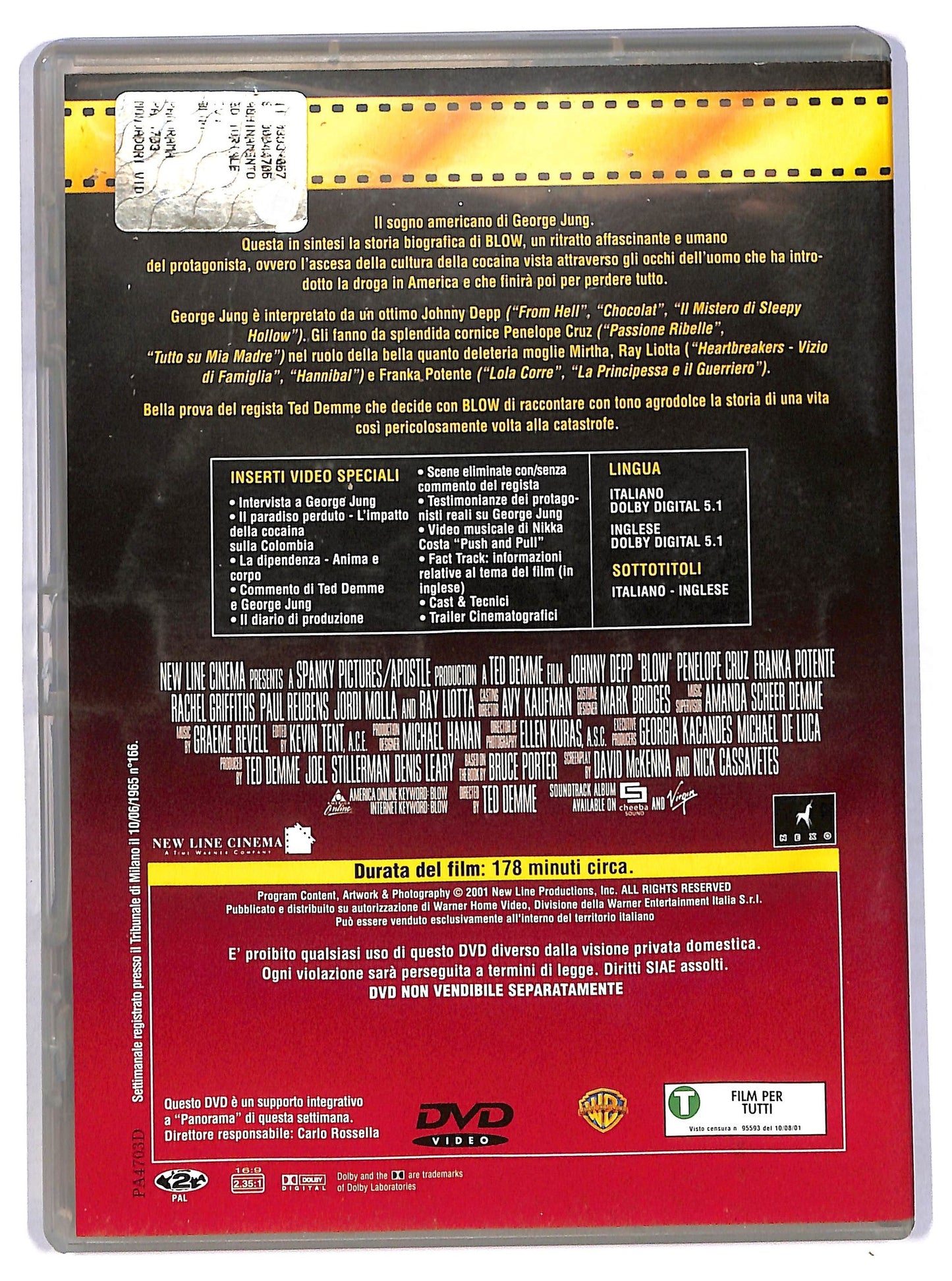 EBOND Blow EDITORIALE DVD D781920