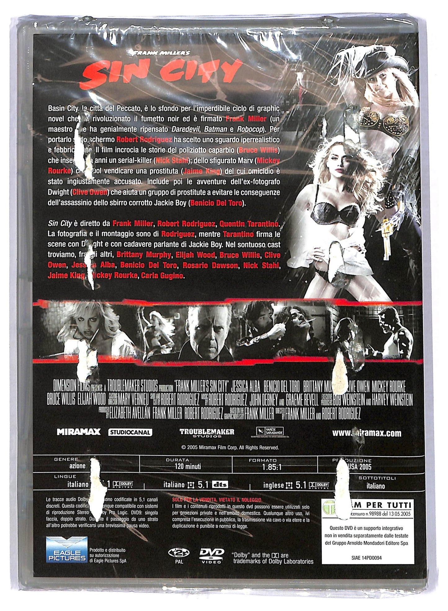 EBOND Sin City EDITORIALE DVD D781927