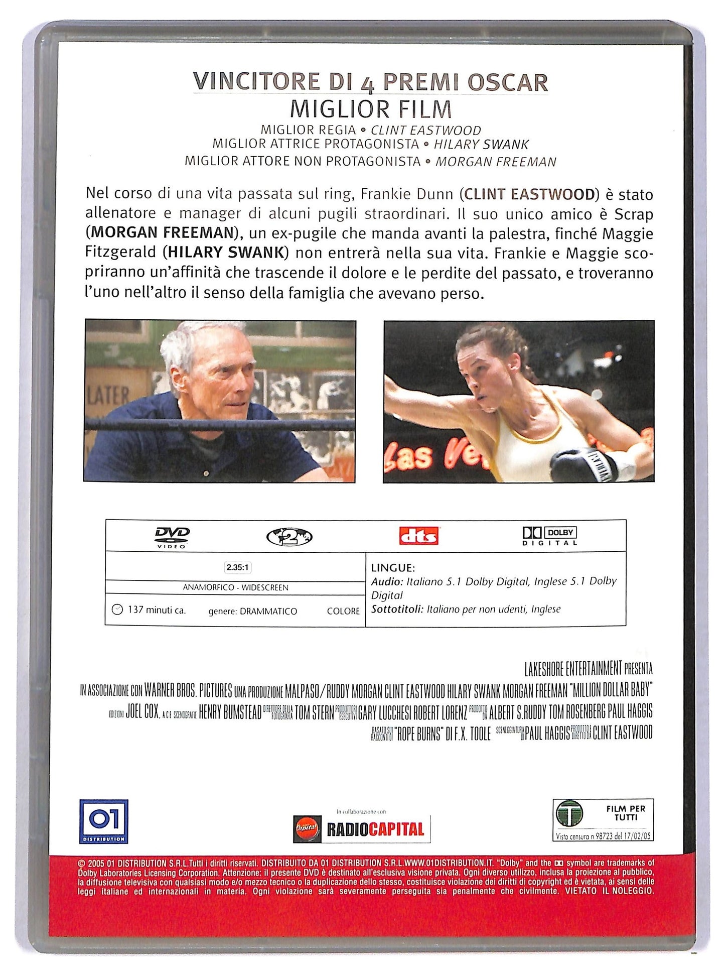 EBOND Million Dollar Baby EDITORIALE DVD D781945