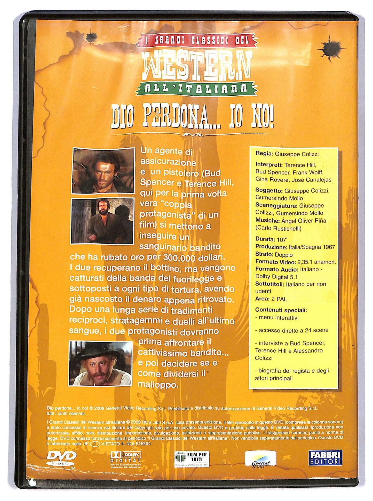 EBOND Dio perdona... io no! EDITORIALE DVD D781947