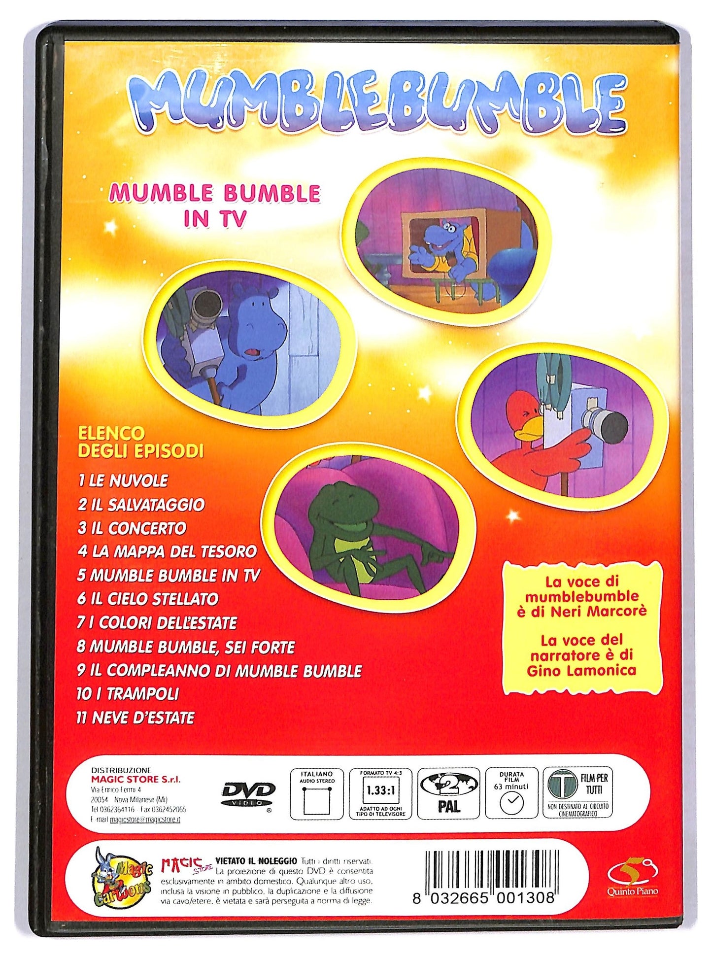 EBOND Mumblebumble - esplora il mondo DVD D782053