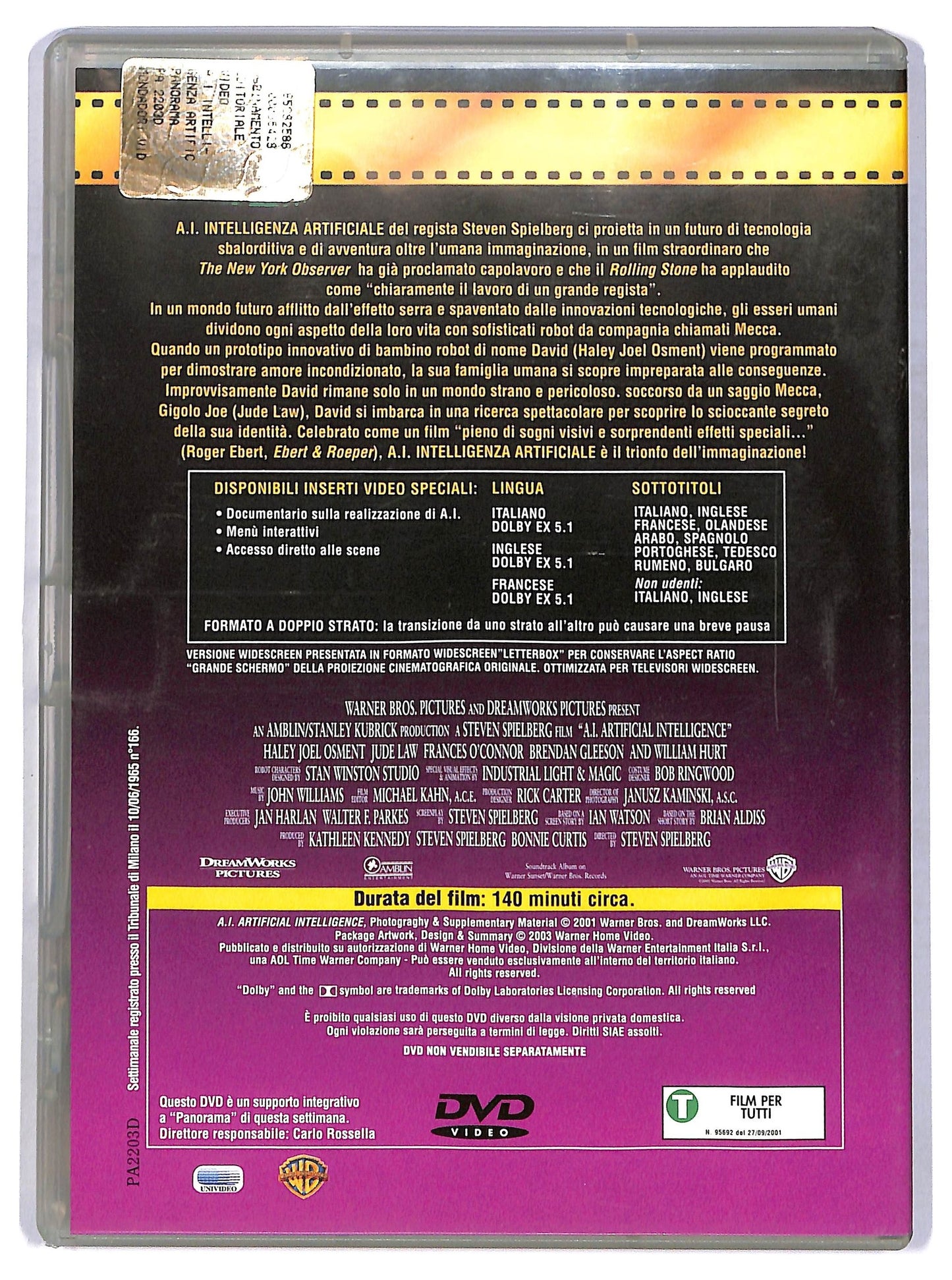 EBOND A.I. - Intelligenza artificiale EDITORIALE DVD D782147