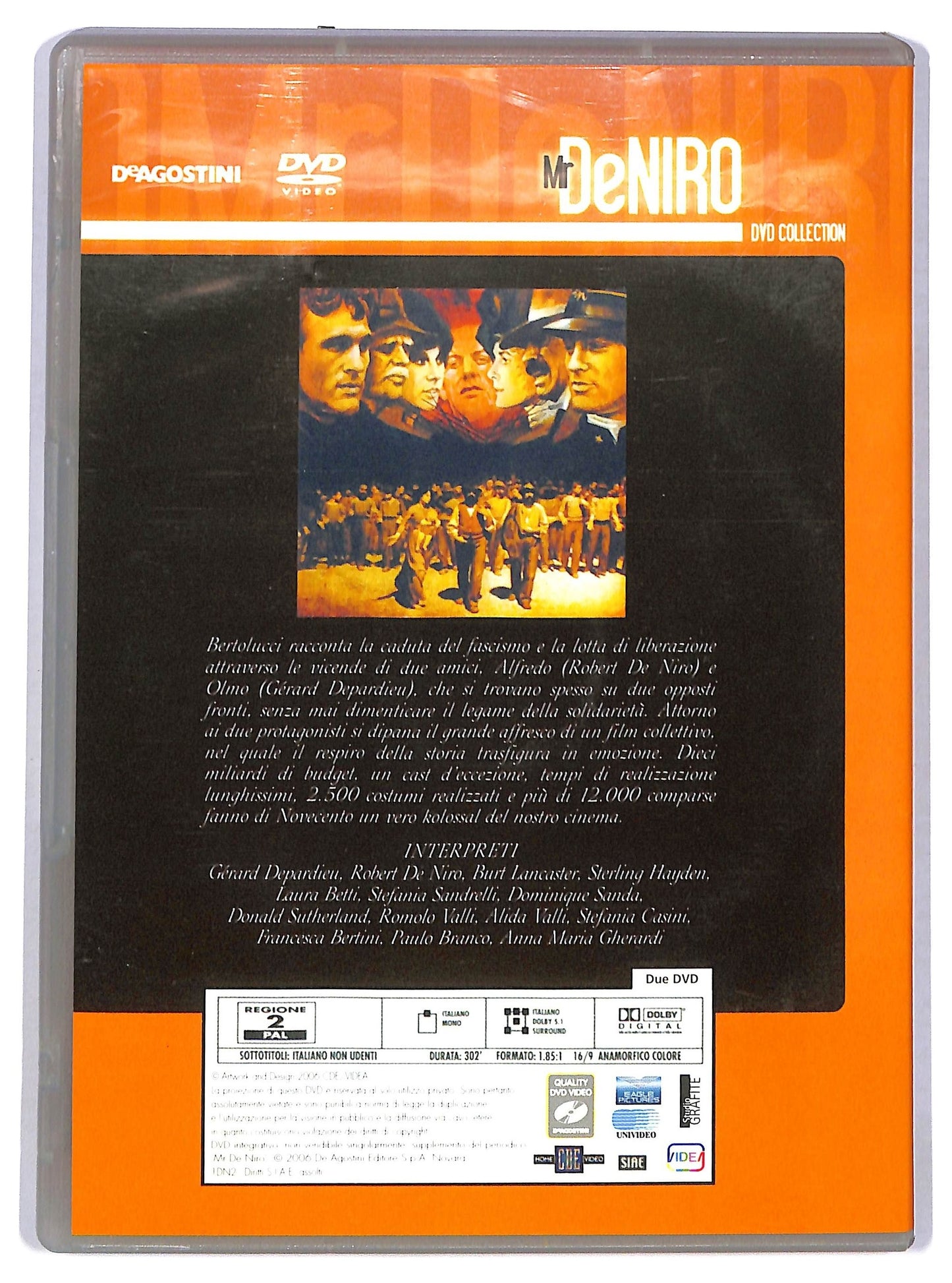 EBOND Novecento Atto I e Atto II EDITORIALE DVD D782223