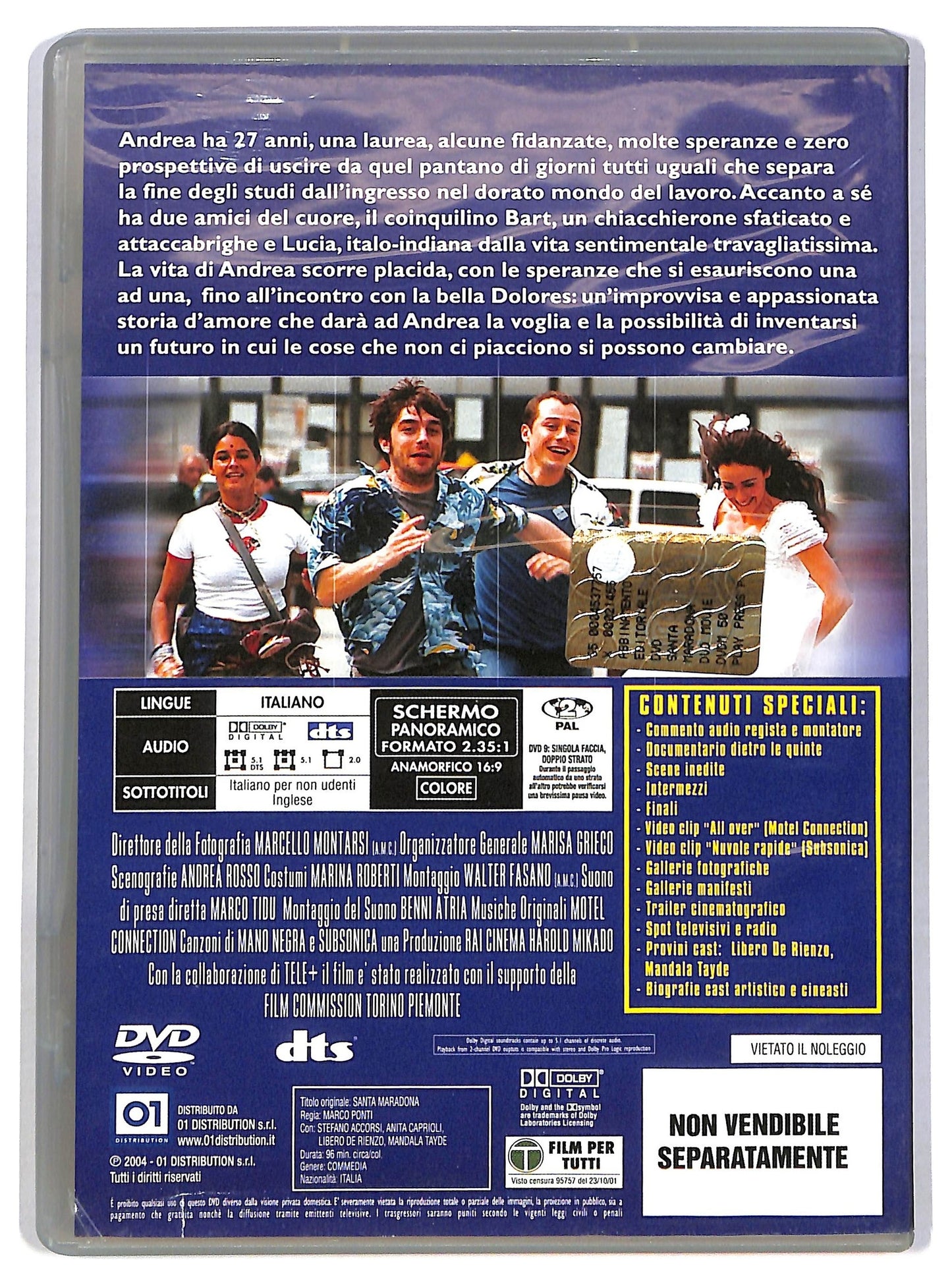 EBOND Santa Maradona EDITORIALE DVD D782304